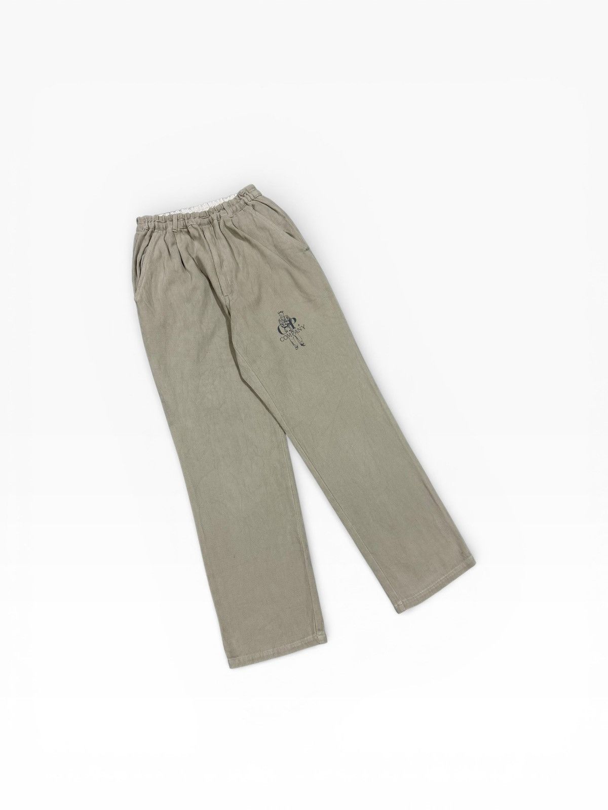 C.P. Company Vtg🔥90’s C.P Compnay Printed Logo Casual Pants Size US 28 / EU 44 - 5 Thumbnail