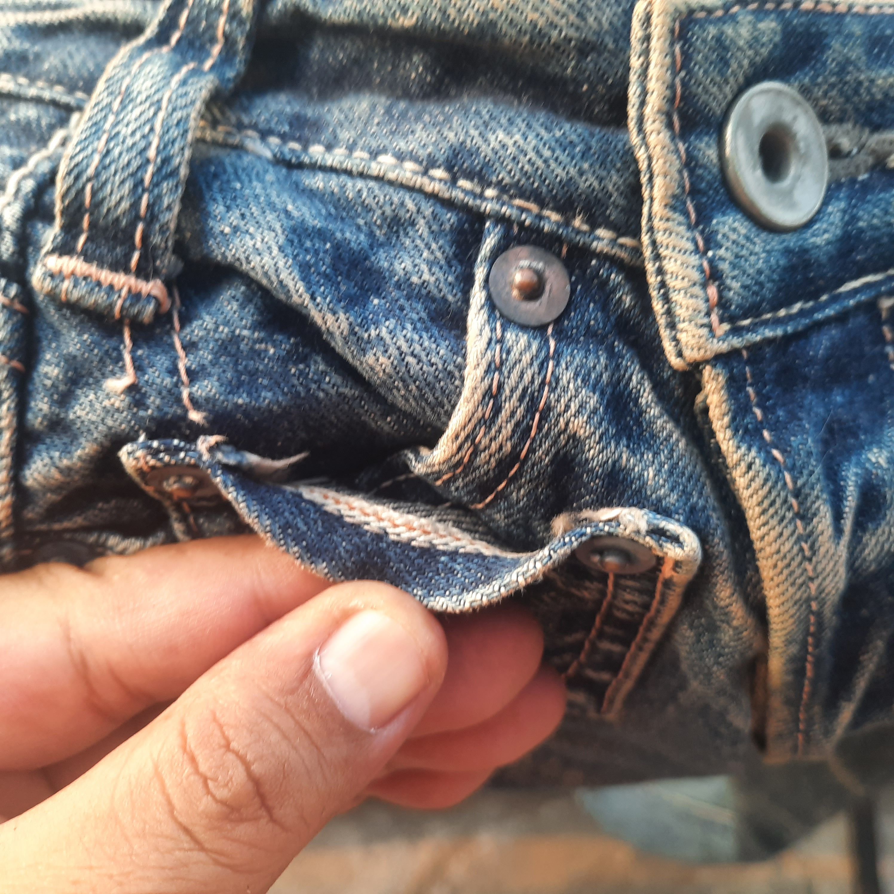 Japanese Brand × Johnbull × Vintage Johnbull Selvedge Japanese Brand Nice Design Size US 31 - 8 Thumbnail