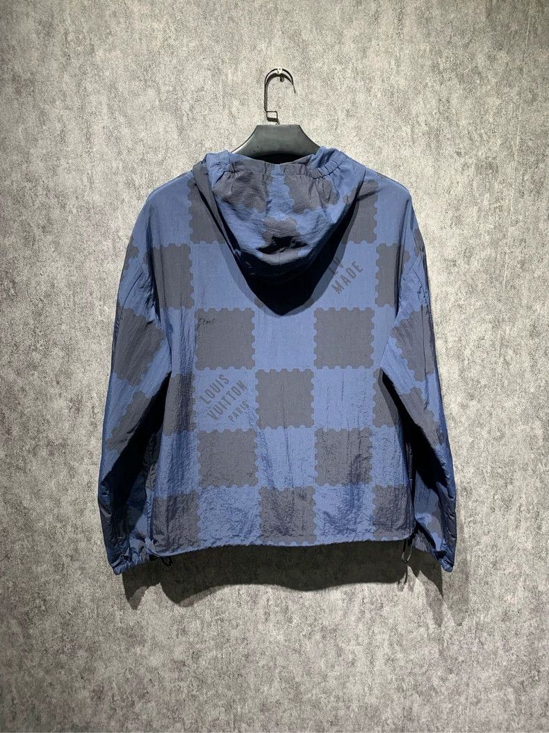 Louis Vuitton Louis Vuitton Blue Checkerboard Charges jacket 2503-Nextarr Size US M / EU 48-50 / 2 - 2 Thumbnail