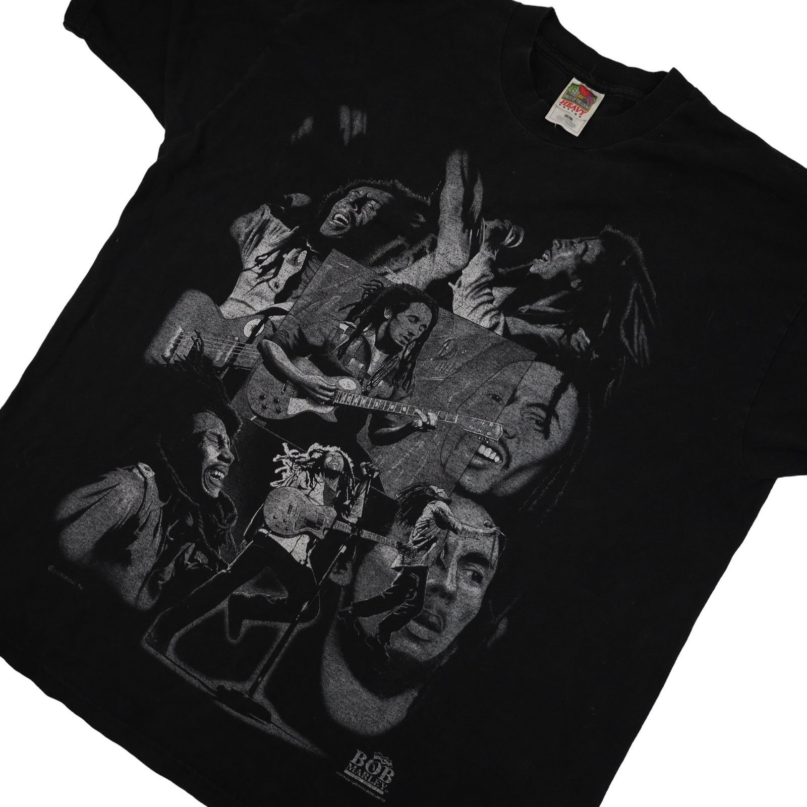 Band Tees × Vintage Vintage Bob Marley Collage Grapic T Shirt Size US XL / EU 56 / 4 - 2 Thumbnail