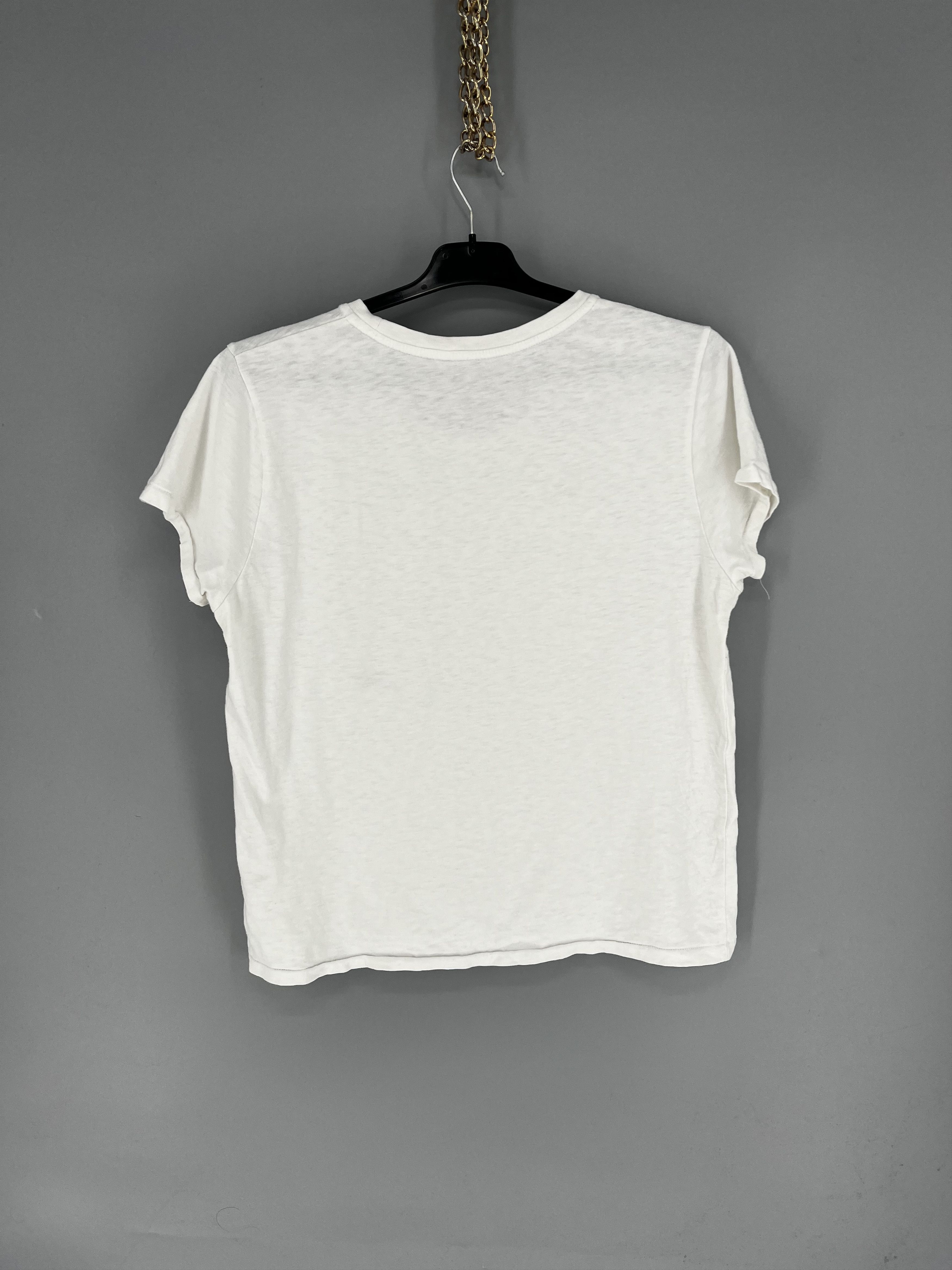 Polo Ralph Lauren Ralph Lauren White cotton crew-neck T-shirt with flag patch Size L / US 10 / IT 46 - 9 Thumbnail