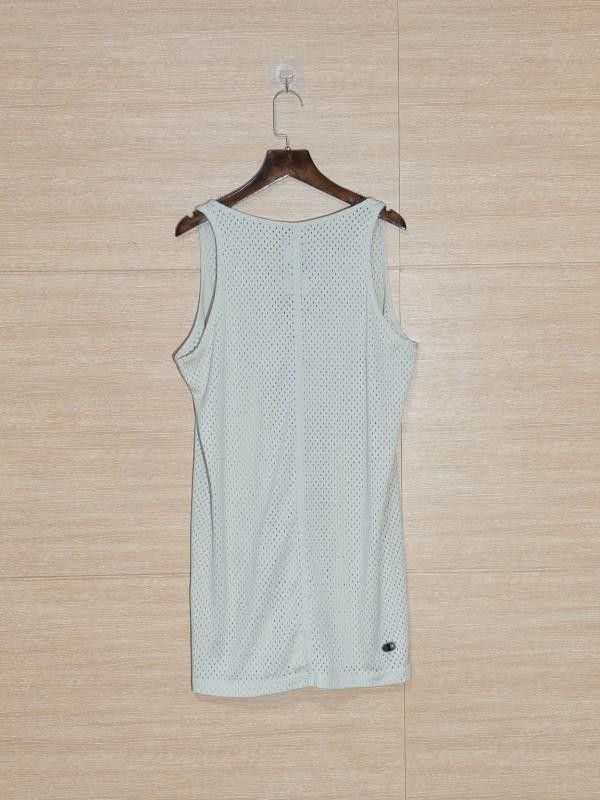 Champion × Rick Owens Rick Owens Gray Cutout Tank Top Size US M / EU 48-50 / 2 - 3 Thumbnail