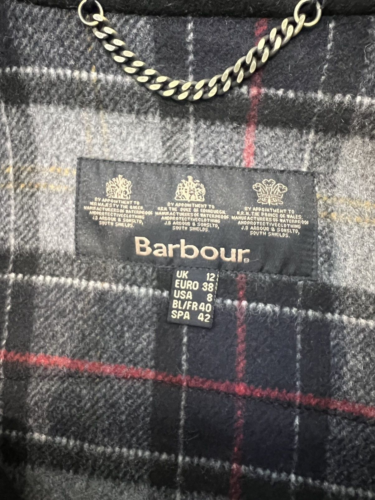 Barbour Womens Barbour Wool Coat Jacket Size M / US 6-8 / IT 42-44 - 4 Thumbnail