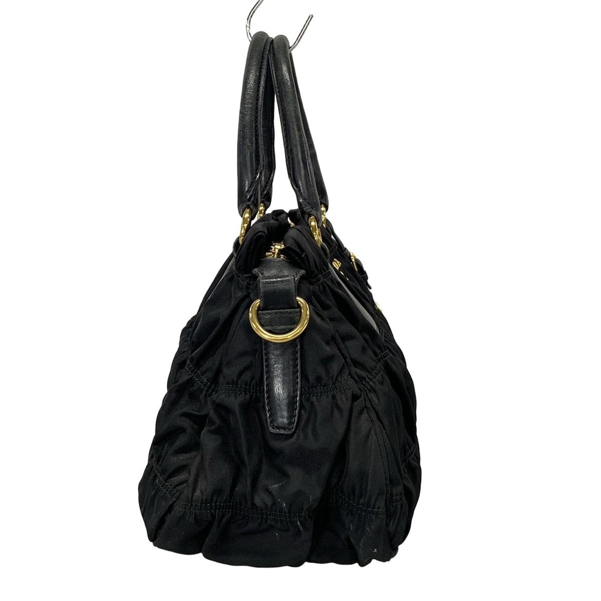 Prada PRADA Gathered Bag Handbag B1407M Size ONE SIZE - 2 Thumbnail
