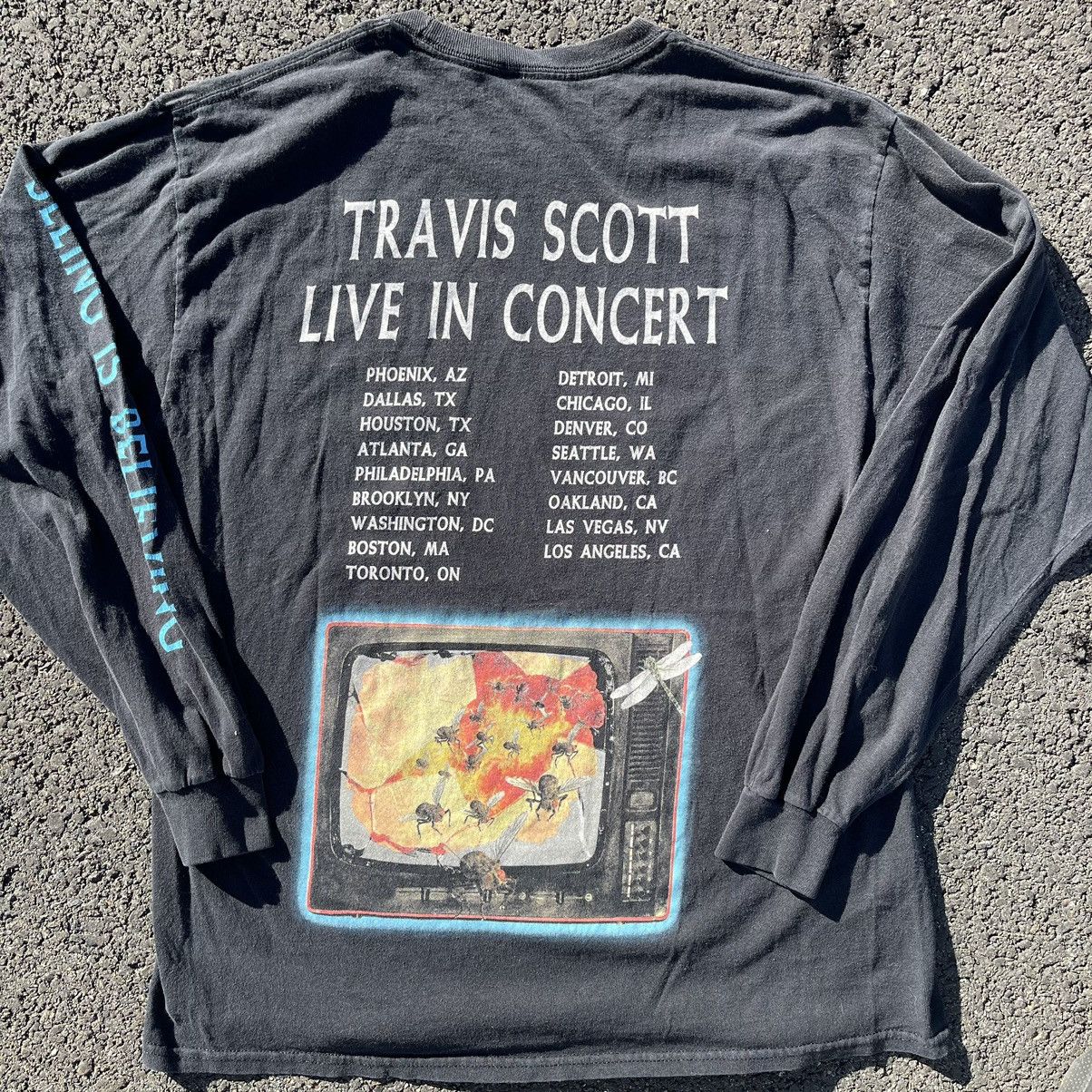 Travis Scott 2017 Travis Scott “Seeing is believing” concert t ...