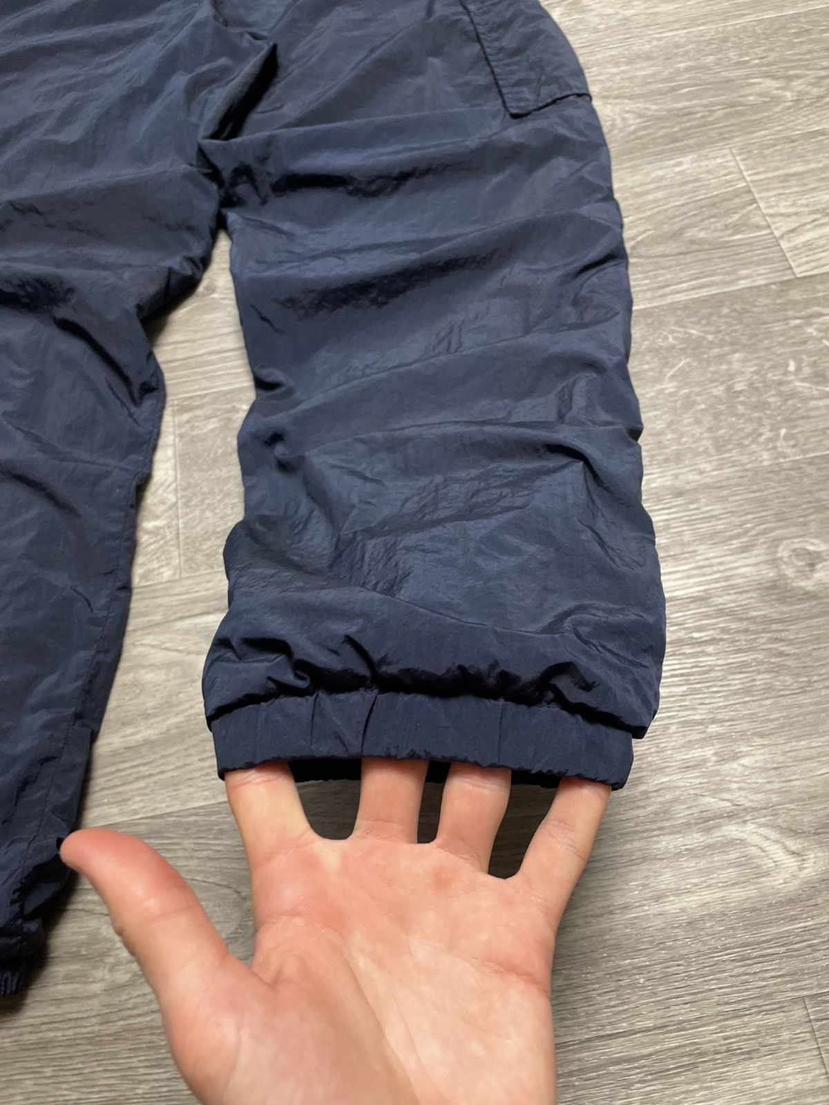 PACCBET PACCBET NAVY BLUE NYLON TRACK PANTS RRP-310£ Size US 30 / EU 46 - 16 Thumbnail