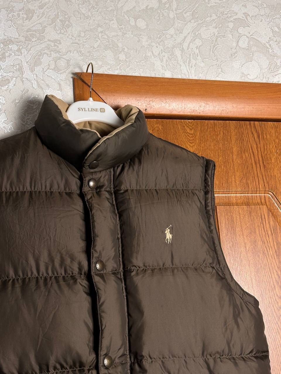 Polo Ralph Lauren Vintage Polo Ralph Lauren RARE Brown Down Puffer Vest Size US S / EU 44-46 / 1 - 2 Thumbnail