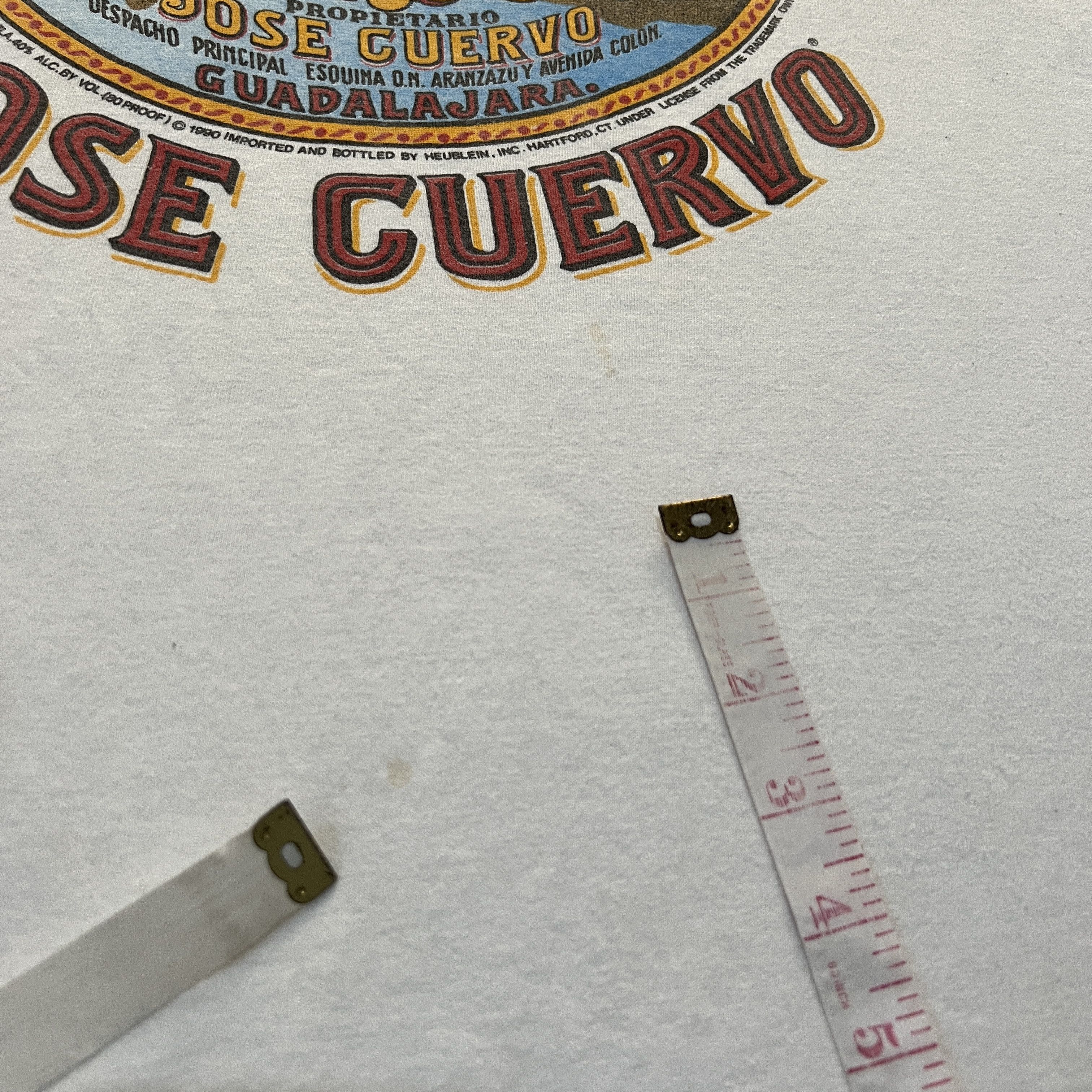 Vintage Vintage 90s Jose Cuervo Tequila graphic streetwear Tee Size US L / EU 52-54 / 3 - 7 Thumbnail