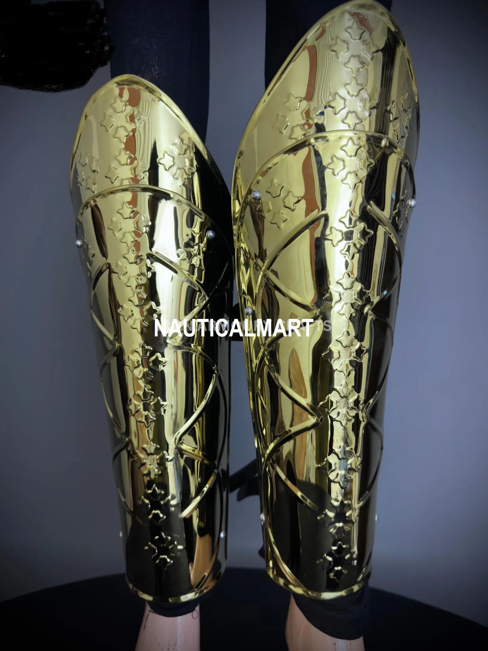 Other Medieval Knight leg Armor, Size ONE SIZE - 3 Thumbnail