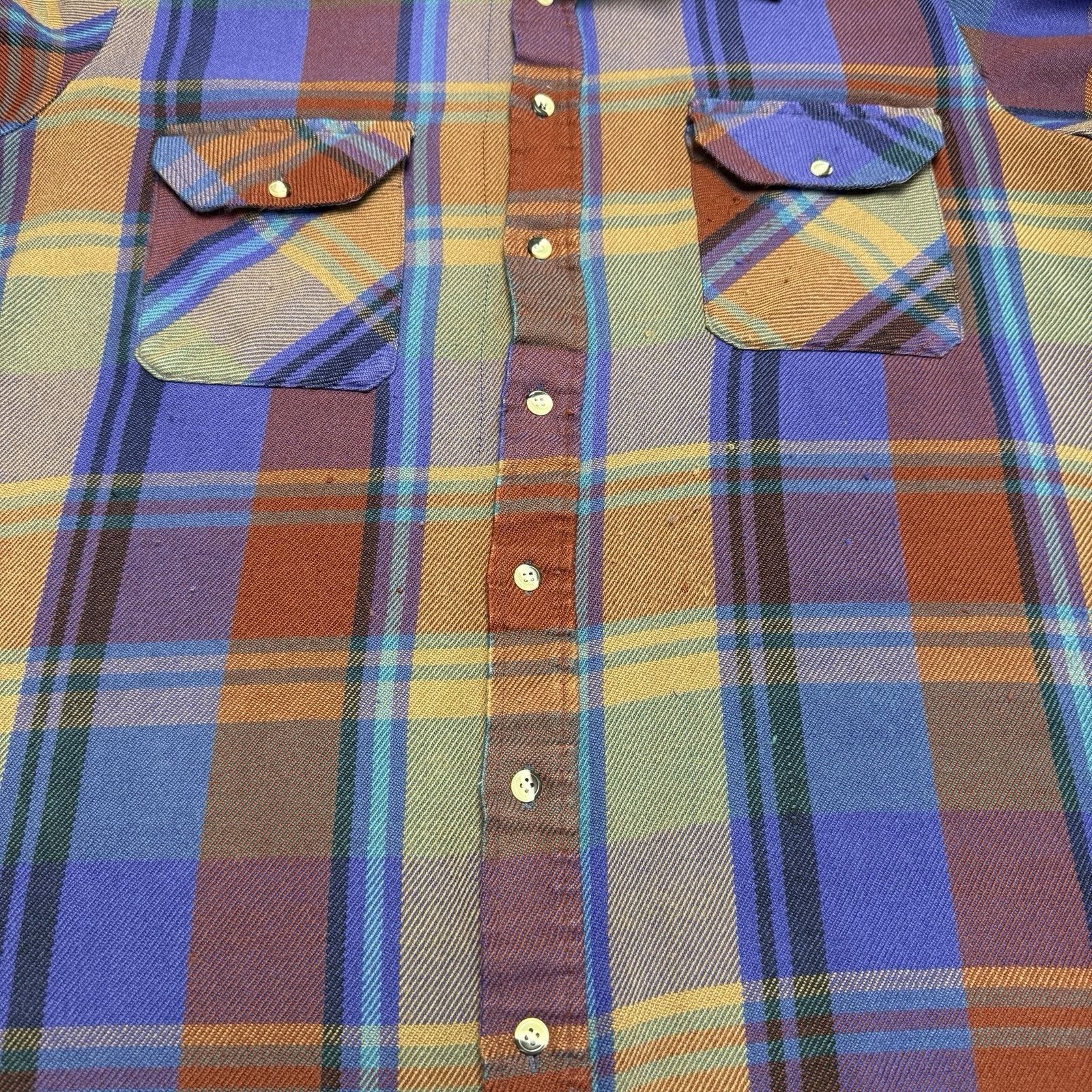 Vintage Vintage Williams Bay Plaid Button Up Flannel Shirt Mens L Size US L / EU 52-54 / 3 - 5 Thumbnail