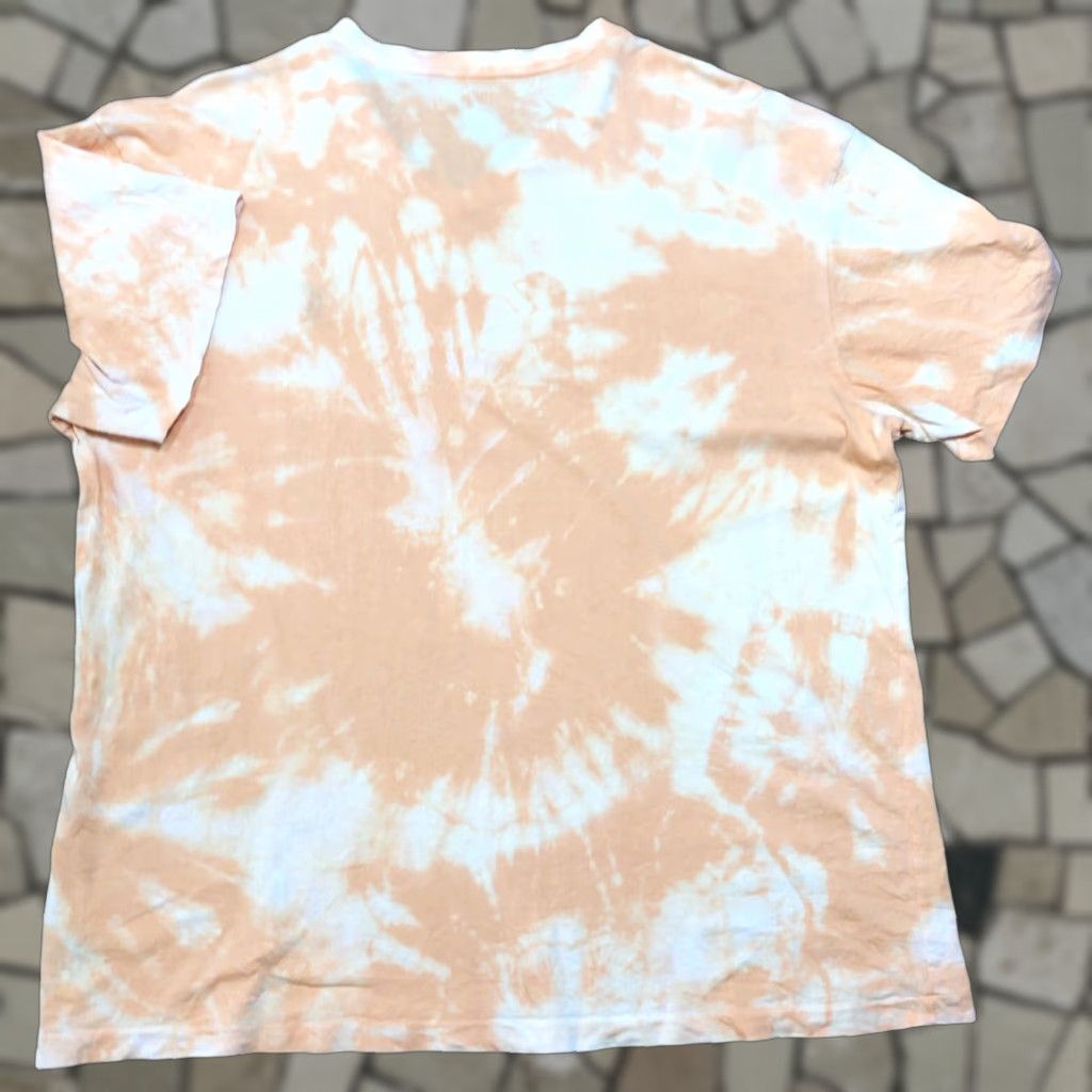 Polo Ralph Lauren VINTAGE Polo Ralph Lauren T-Shirt Shirt L Mens Orange Tie Dye V-Neck Acid Wash Single Stitch Short Sleeve Size US L / EU 52-54 / 3 - 1 Thumbnail