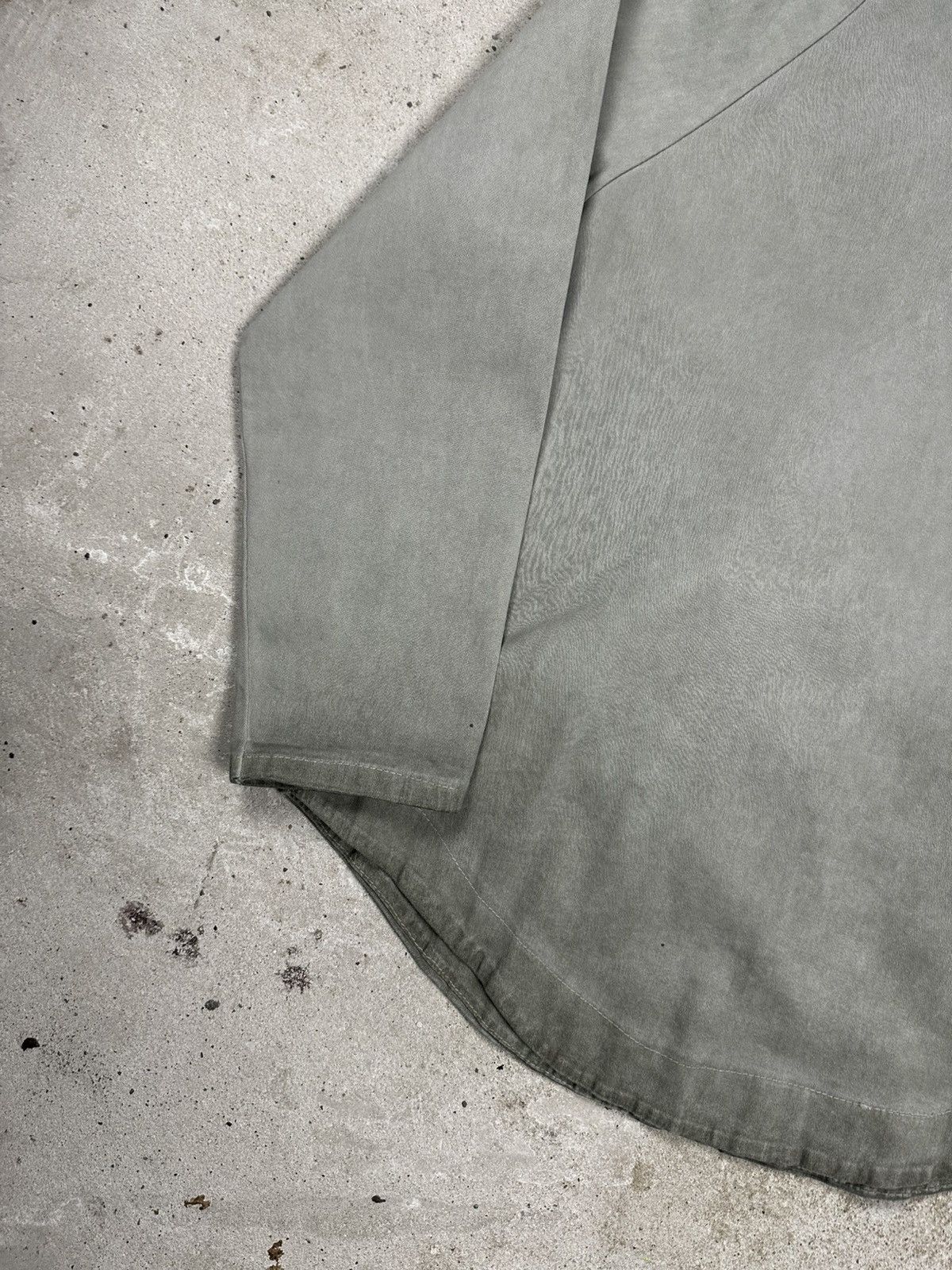Other Vintage Y2K Grey/Khaki Faded Hooded Full Zip Jacket Archive Size US M / EU 48-50 / 2 - 11 Thumbnail
