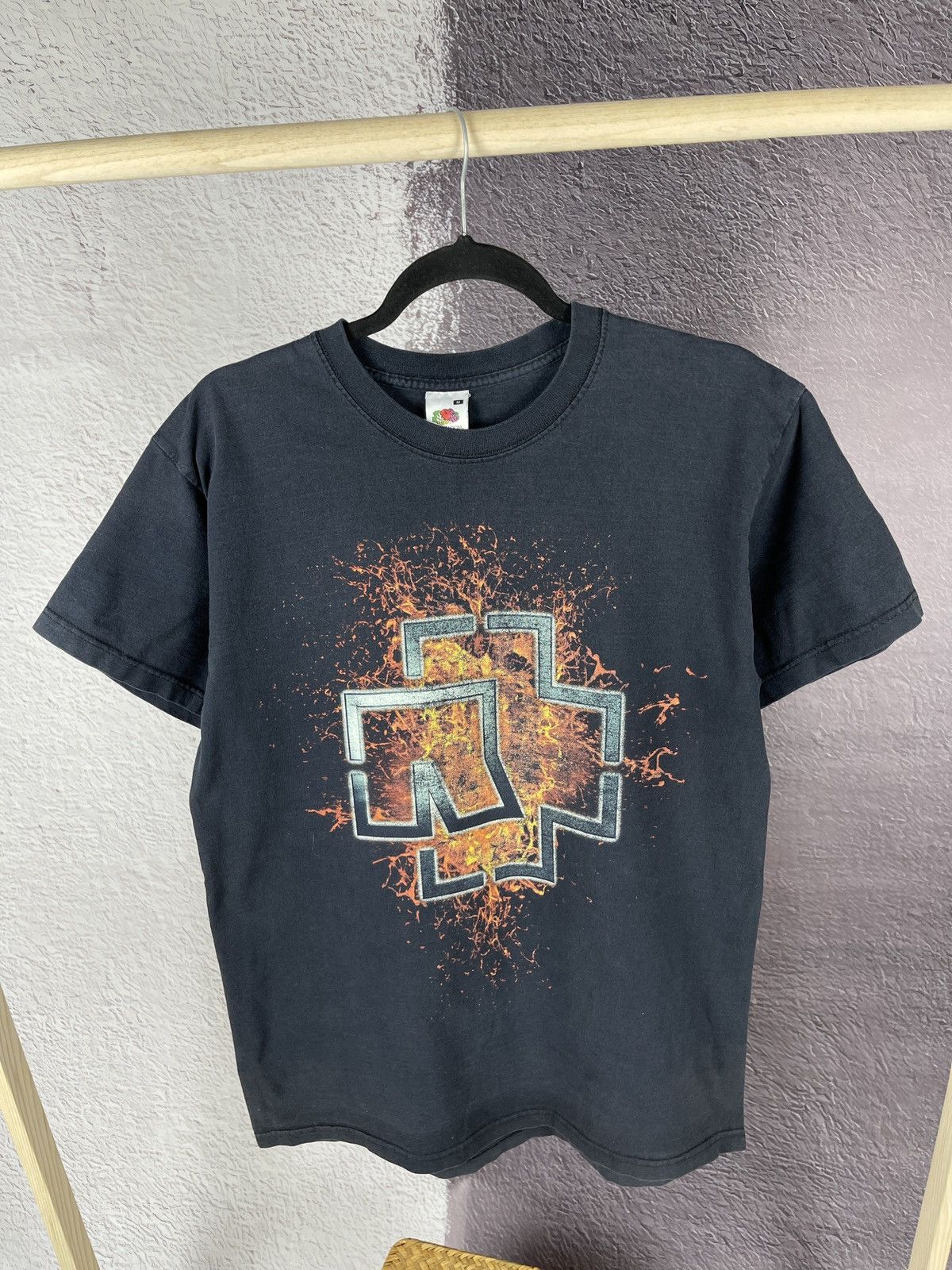 Band Tees FotL vintage y2k Rammstein Hier Kommt Die Sonne band tee Size US M / EU 48-50 / 2 - 3 Thumbnail
