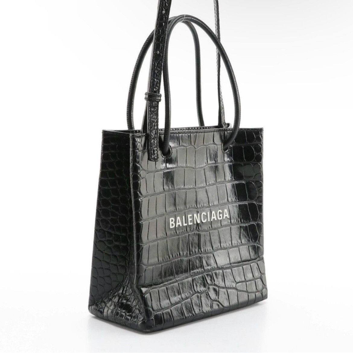 Balenciaga Balenciaga XXS Logo Shopping Tote Size ONE SIZE - 3 Thumbnail