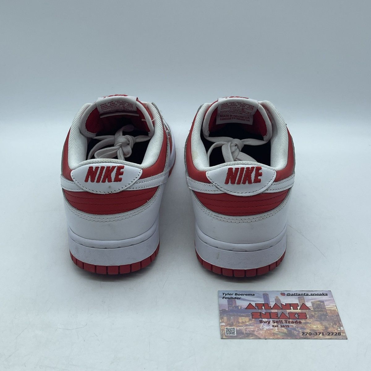 Nike Dunk low championship red Size US 9.5 / EU 42-43 - 3 Thumbnail