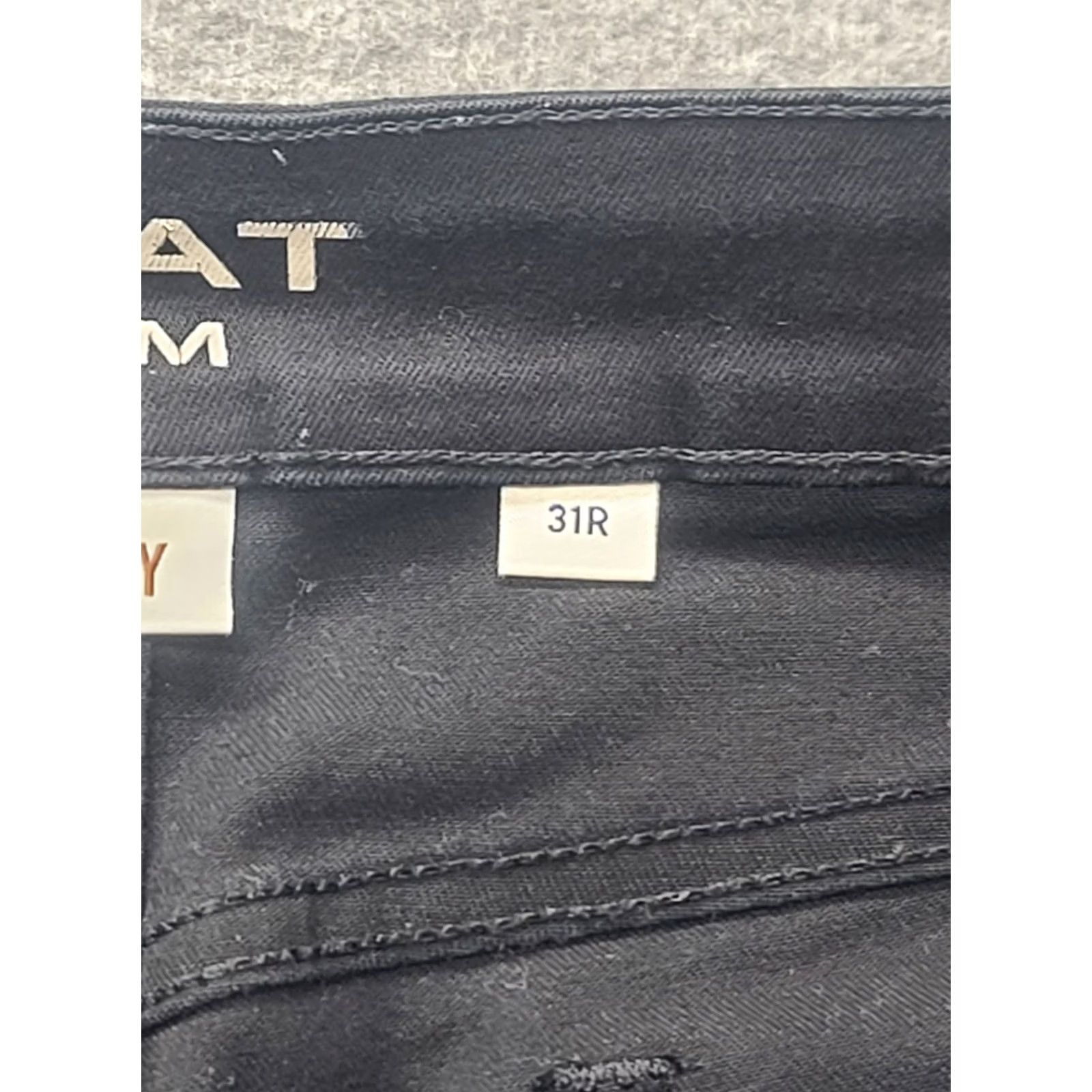 Ariat Ariat Jeans Womens 31x30 Forever Skinny Leg Slim Fit Mid Rise Stretch Denim Black Cowgirl Theme 5-Pocket Mens Womens Girls Size 24" / US 00 / IT 34 - 3 Thumbnail