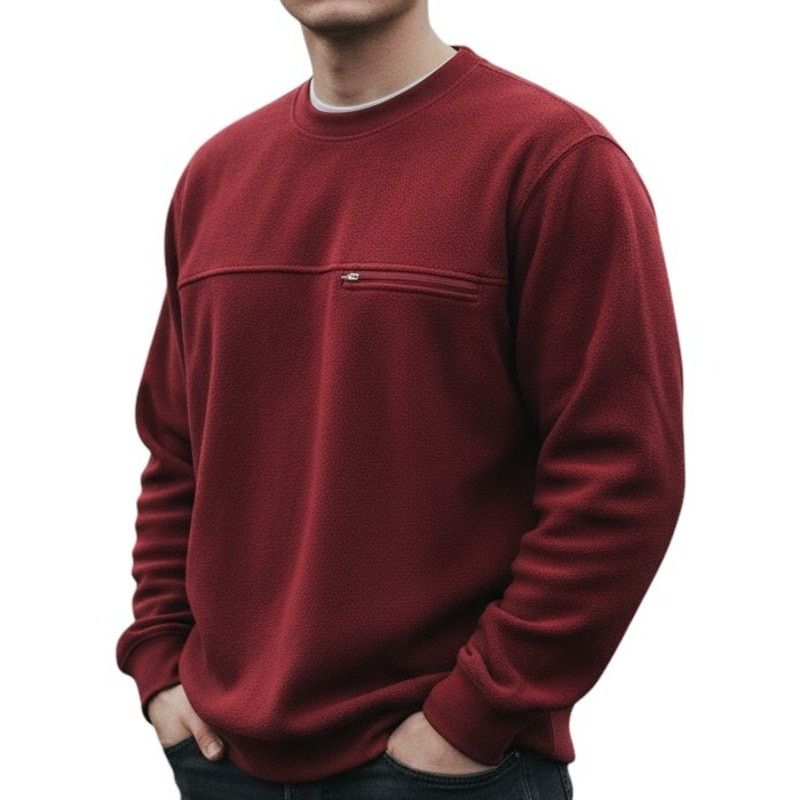 L.L. Bean LL Bean Fleece Sweatshirt L TALL Crewneck Soft Zip Pocket Size US L / EU 52-54 / 3 - 1 Thumbnail