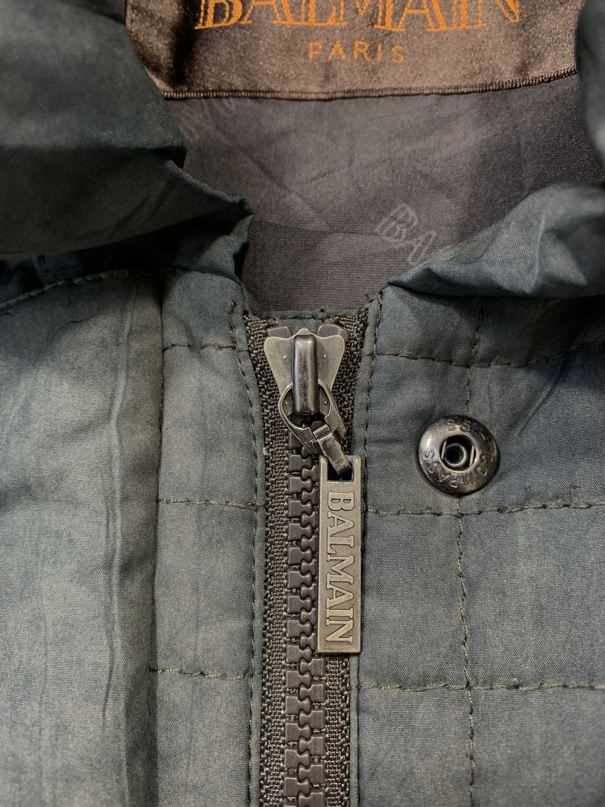 Balmain Vintage Balmain Paris Down Padded Jacket Parka Full Zip Size US M / EU 48-50 / 2 - 5 Thumbnail