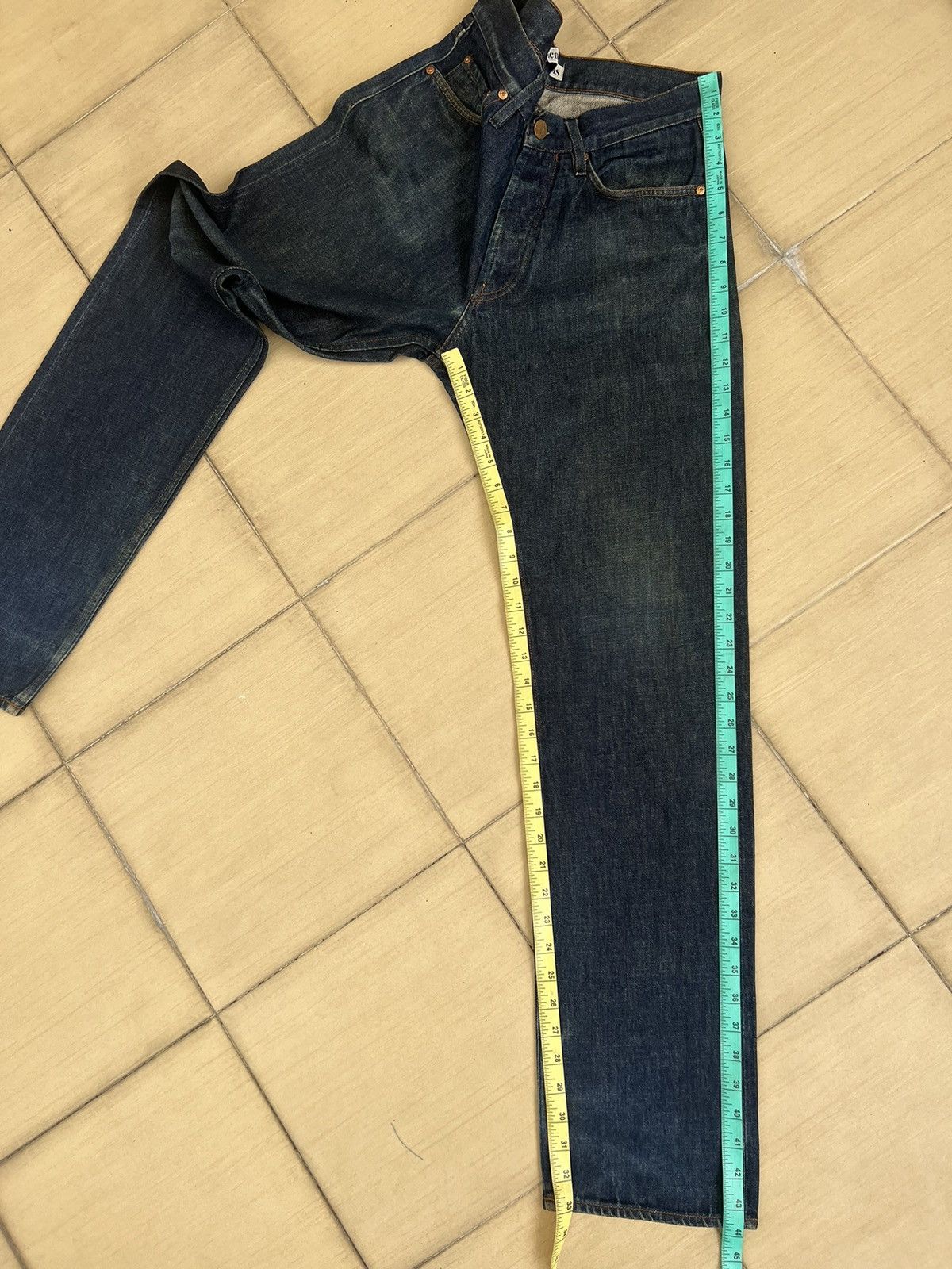 Acne Studios Vintage ACNE JEANS Muddy Denim Redline Selvedge Jeans Size US 29 - 5 Thumbnail
