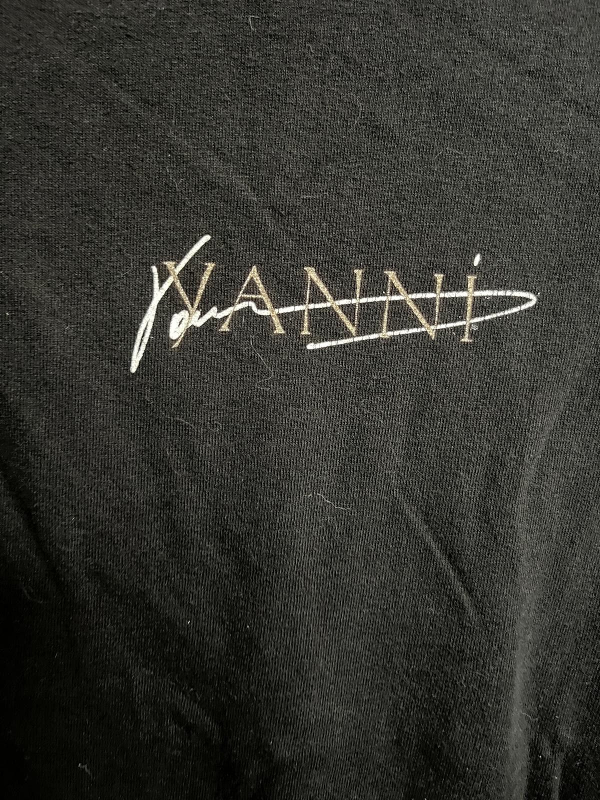 Designer VTG Yanni Tour T-shirt Local Crew Yanni Composer Tee - XL Size US XL / EU 56 / 4 - 4 Thumbnail