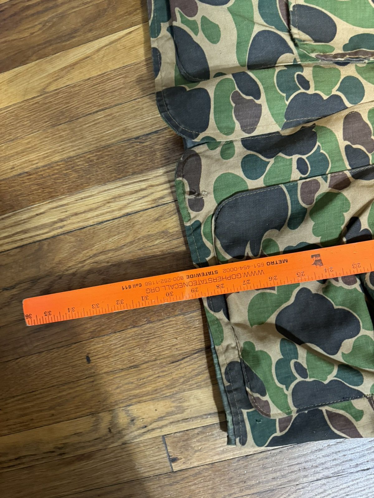 Vintage Vintage 1980s Camo Jacket Size US L / EU 52-54 / 3 - 12 Thumbnail
