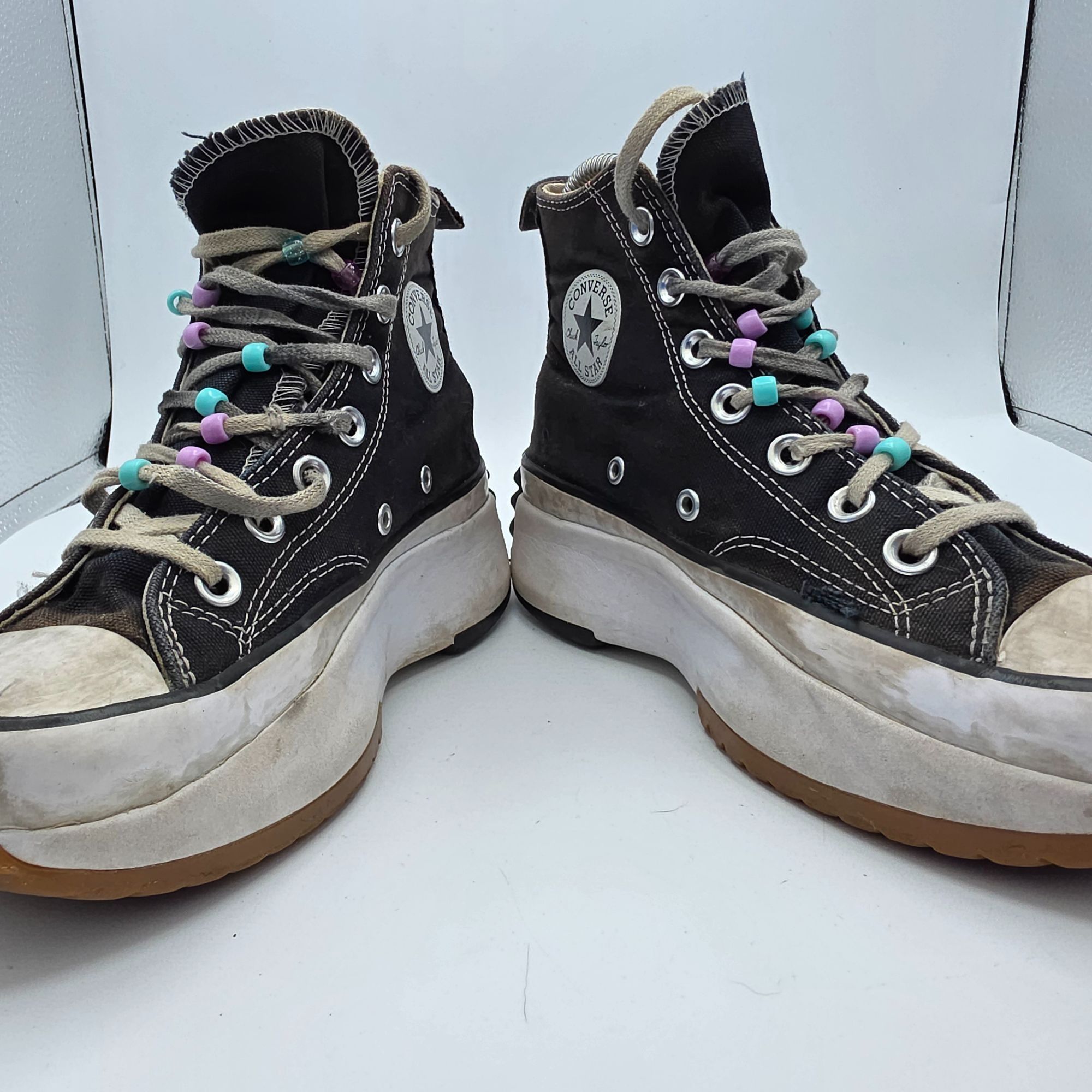 Converse Converse Chuck Taylor Run Star Hike Womens Size 5.5 Black Pl Size US 5.5 / IT 35.5 - 3 Thumbnail