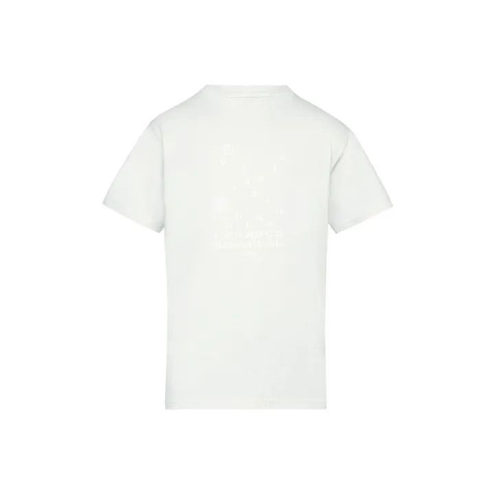 Maison Margiela Grey Letter Print T-Shirt 0079