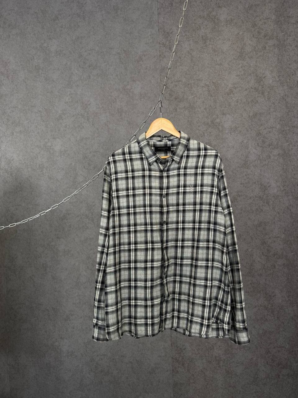 Allsaints Allsaints designer logo shirt Size US XL / EU 56 / 4 - 1 Thumbnail