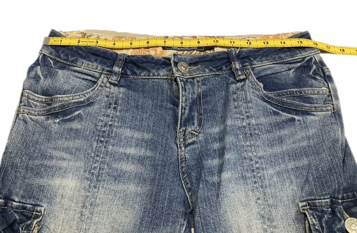 Hysteric Glamour × If Six Was Nine × Japanese Brand 🔥Sick Y2K AFT Africa Taro Flared Denim Cargo Jeans Size US 32 / EU 48 - 12 Thumbnail