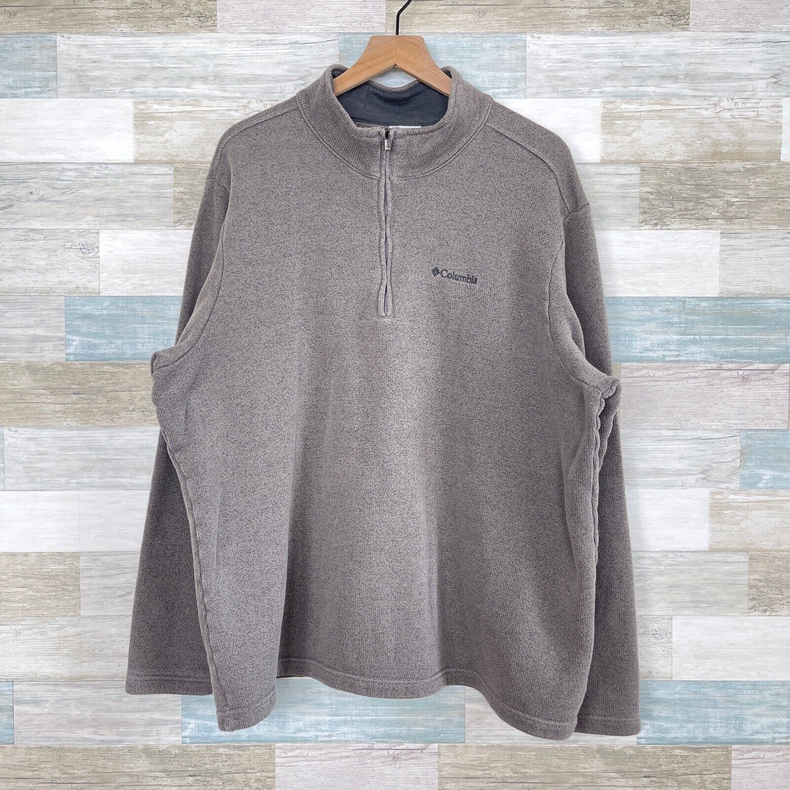 Columbia Columbia Great Hart Mountain 1/4 Zip Sweatshirt Mens XXL Size US XXL / EU 58 / 5 - 1 Thumbnail
