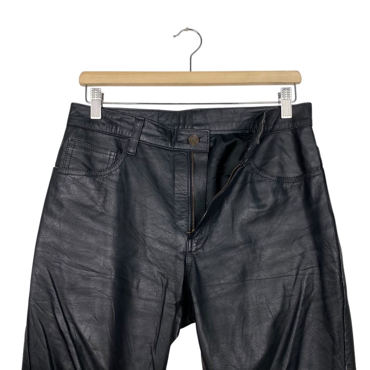 Leather Vintage Leather flare pant Size US 30 / EU 46 - 12 Thumbnail