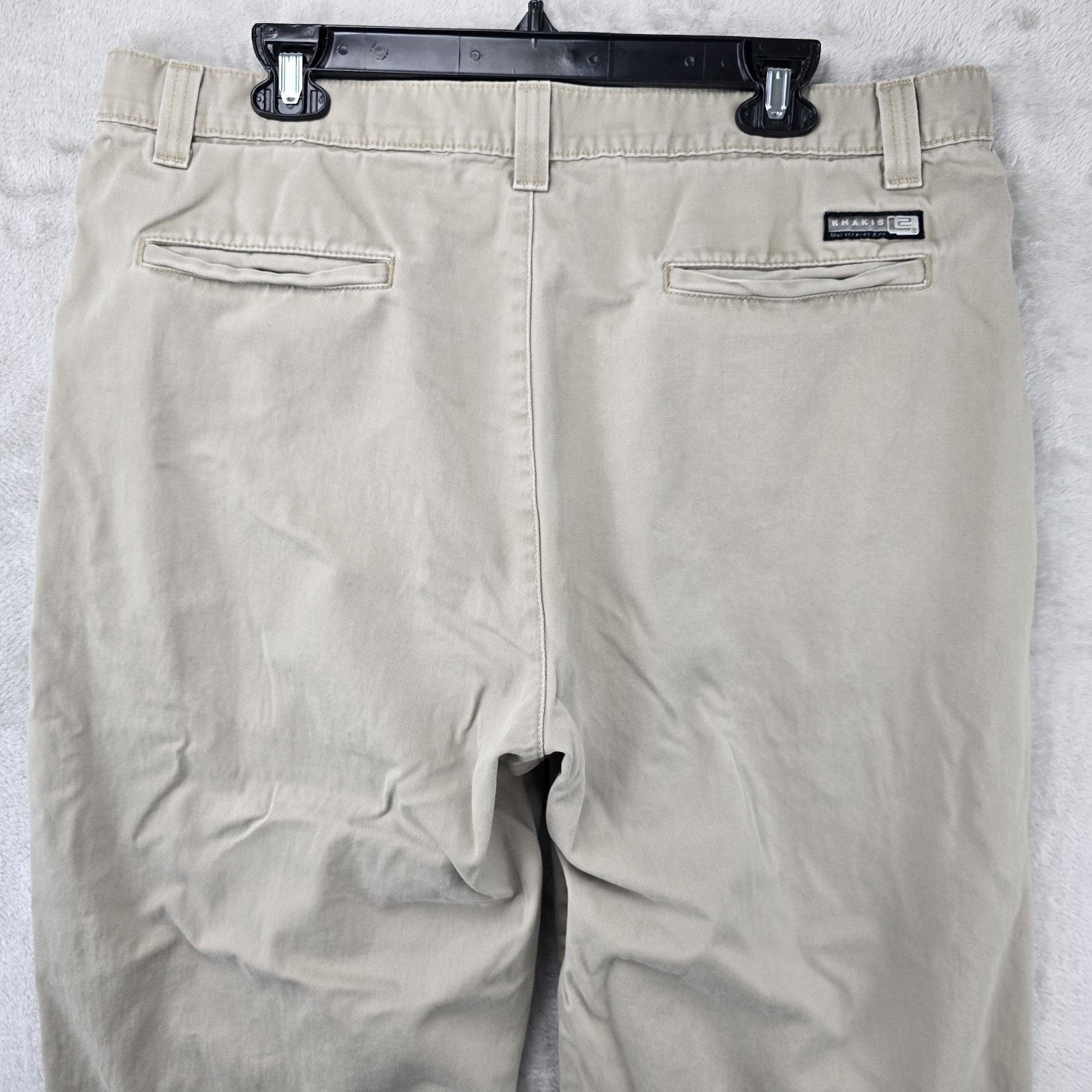 Levi's Vintage Levis L2 Khaki Pants Mens 38x30 (Fits 38x27) Baggy Size US 38 / EU 54 - 8 Thumbnail