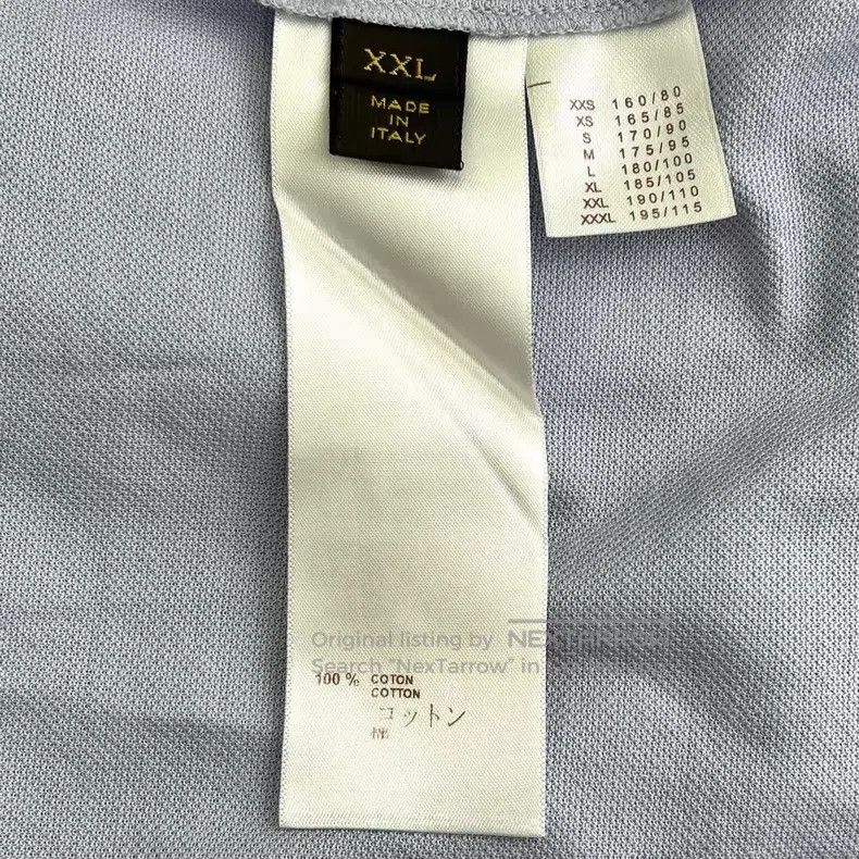 Louis Vuitton Louis Vuitton Logo embroidered Polo short sleeves Size US XXL / EU 58 / 5 - 5 Thumbnail