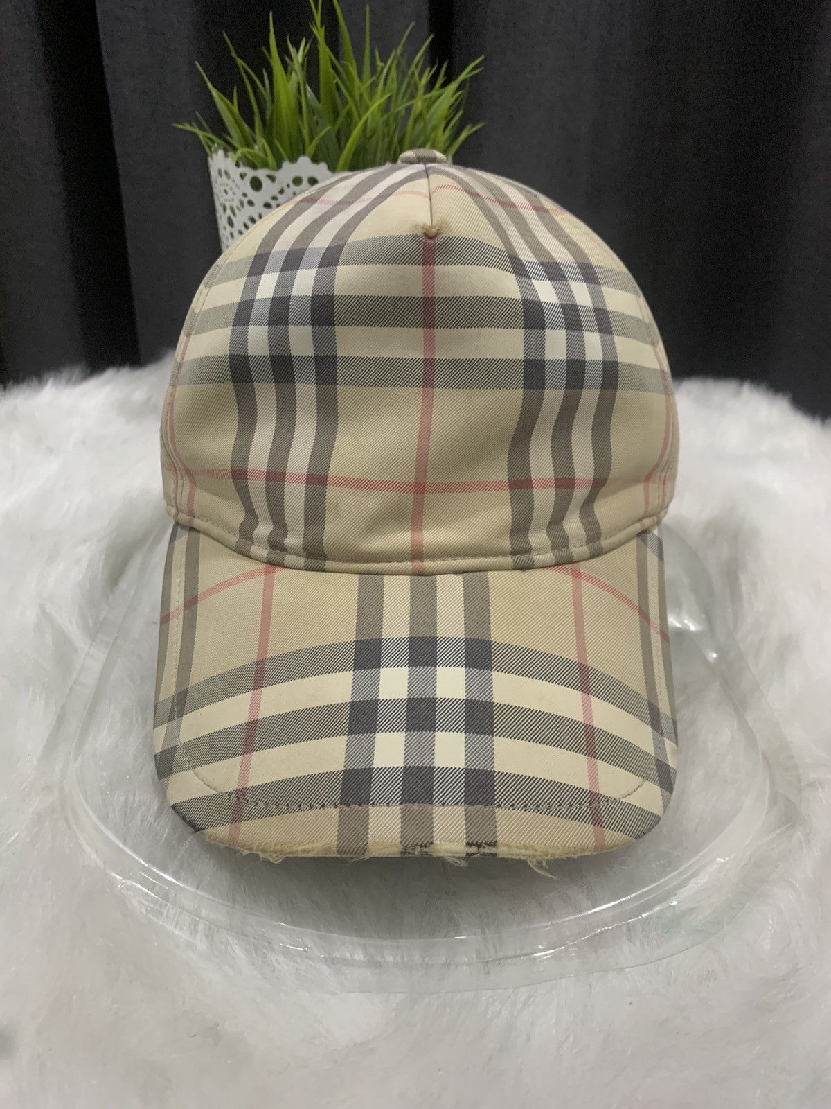 Burberry × Vintage VINTAGE!! Caps Novacheck BURBERRYS Size ONE SIZE - 3 Thumbnail