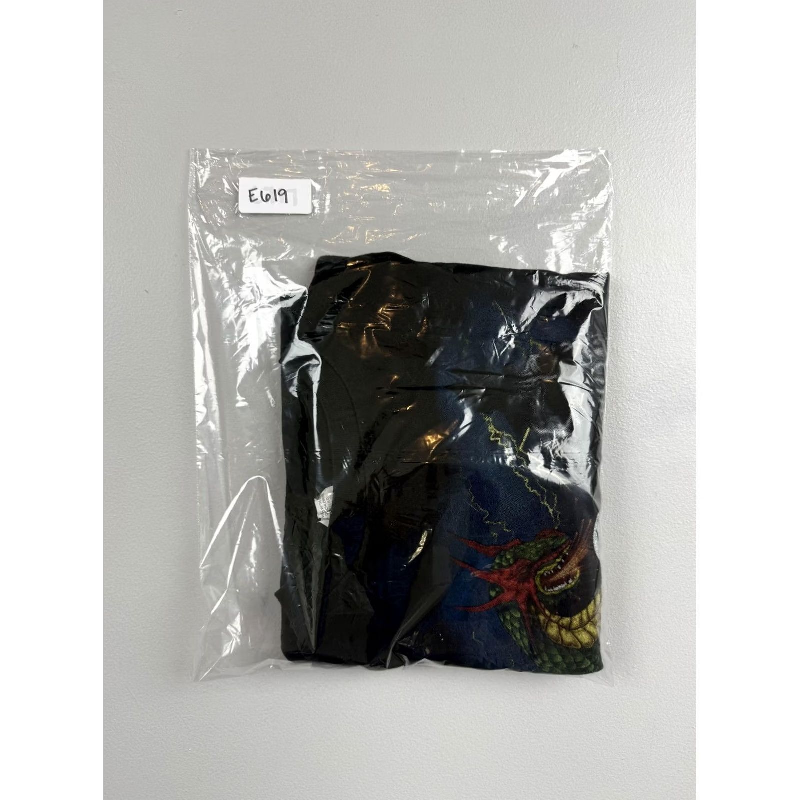 Vintage VINTAGE Thunder Sportswear Shirt Mens 2XL Black Dragon Wizard Graphic Tee Gothic Size US XXL / EU 58 / 5 - 6 Thumbnail
