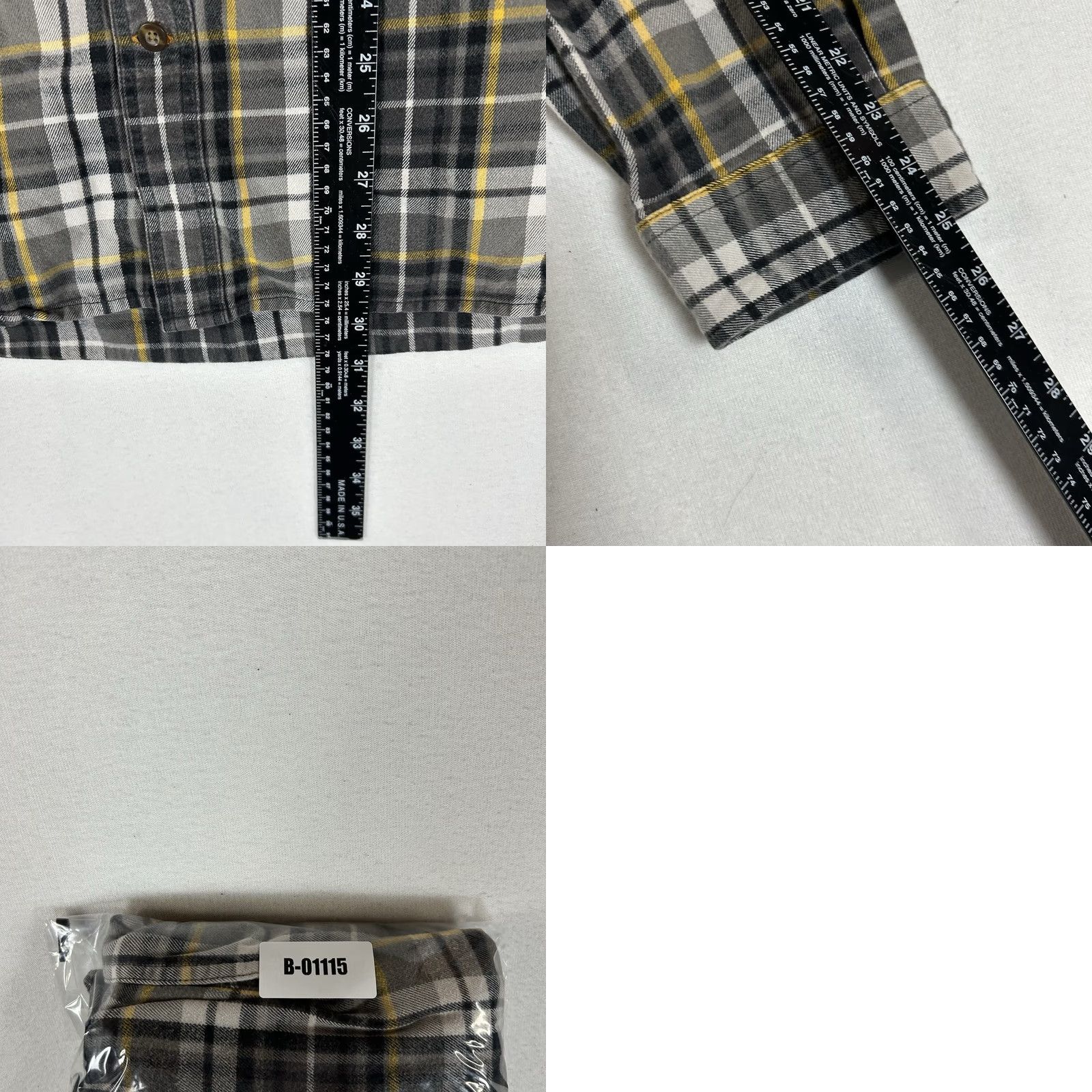 Carhartt Carhartt Button Down Flannel Shirt Mens 2XL Relaxed Plaid Workwear Casual Shirt Size US XXL / EU 58 / 5 - 8 Thumbnail