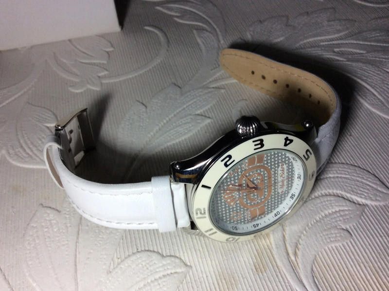 Marc Ecko Marc Ecko - Men's Watch white leather strap watch Size ONE SIZE - 2 Thumbnail