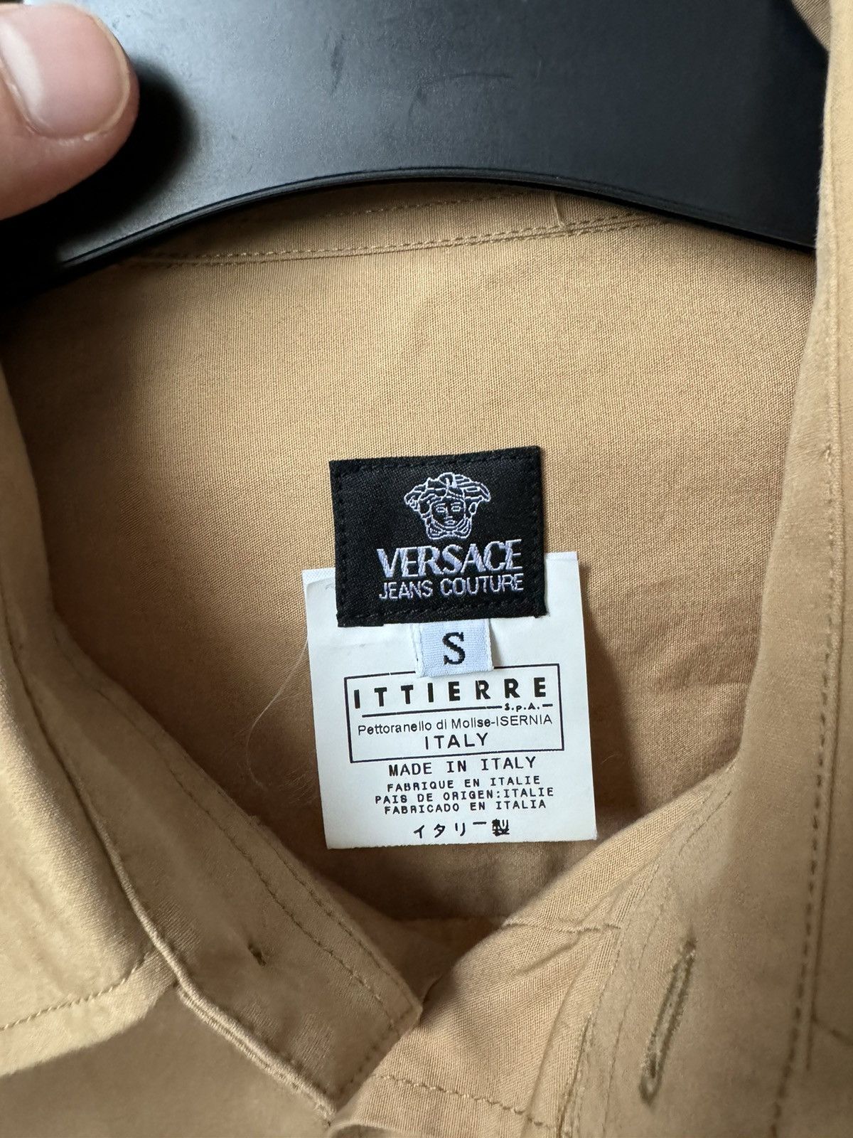 Versace Jeans Couture Versace Jeans Couture Button Up Shirt Size US S / EU 44-46 / 1 - 4 Thumbnail