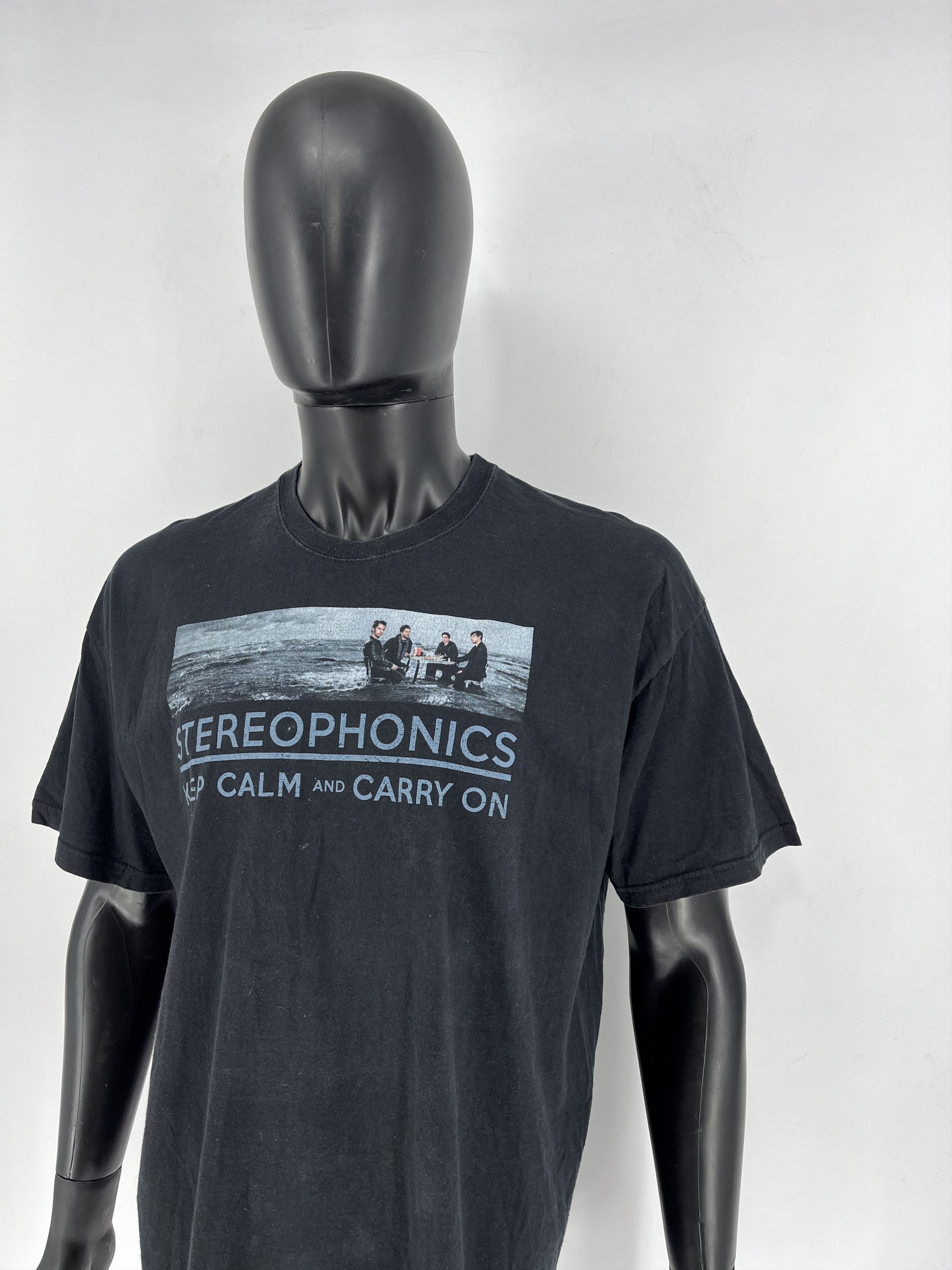 Band Tees × Vintage Stereophonics Keep Calm And Carry On 2010 European Tour Tee Size US XL / EU 56 / 4 - 5 Thumbnail