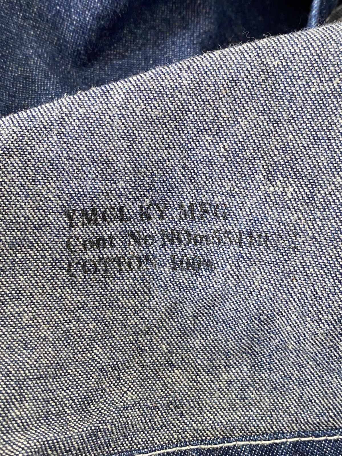 Vintage Vintage 40’s Repro by YMCL US Army M-35 Denim Pullover Size US L / EU 52-54 / 3 - 8 Thumbnail