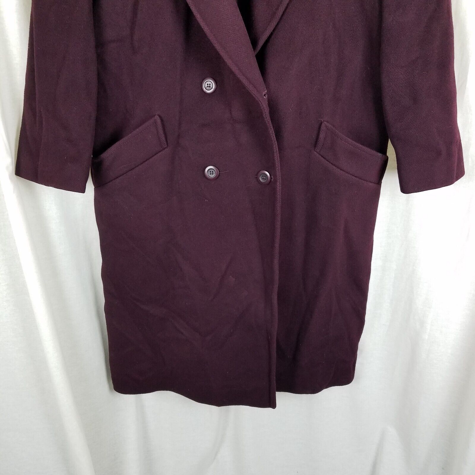 Vintage Vtg Forecaster Shawl Collar Double Breasted Wool Peacoat 13 Size XL / US 12-14 / IT 48-50 - 3 Thumbnail
