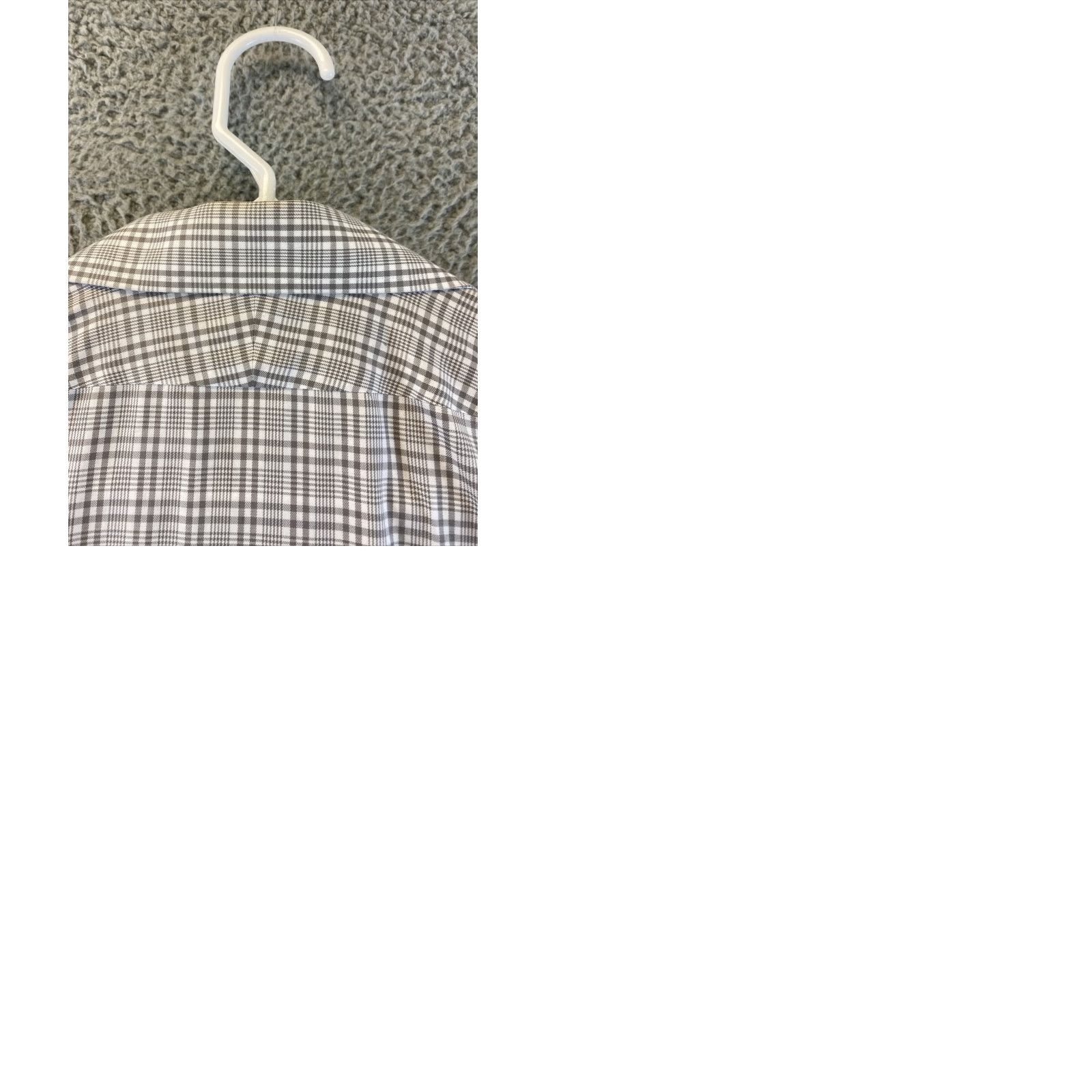 Brooks Brothers Brooks Brothers Men's Long Sleeve Dress Shirt Beige Regent 17 35 Plaid /89-26 /2nd Day Shipping? Size 46R - 9 Thumbnail