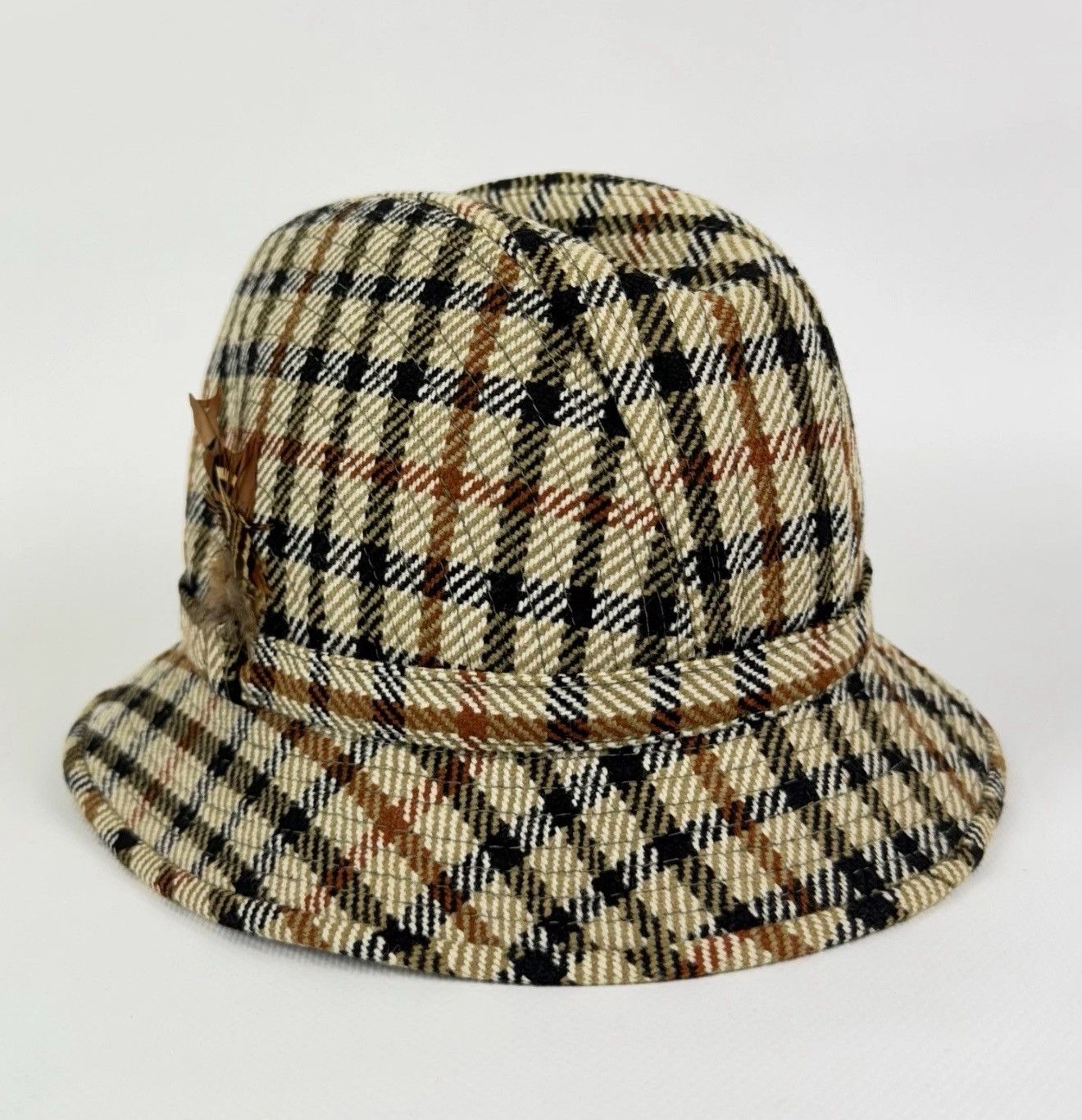 DAKS Vintage Daks London Authentic Plaid Bucket Hat Cap Size ONE SIZE - 1 Thumbnail