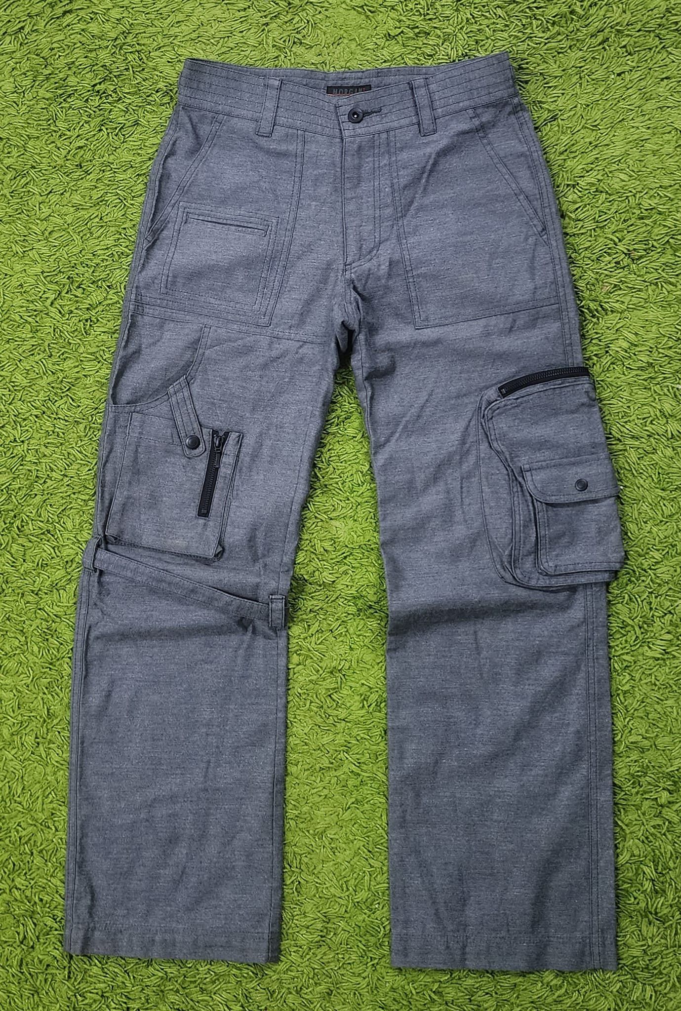 Morgan Homme CP335 MORGAN Seditionaries Multipockets Tactical Pant Size US 29 - 2 Thumbnail