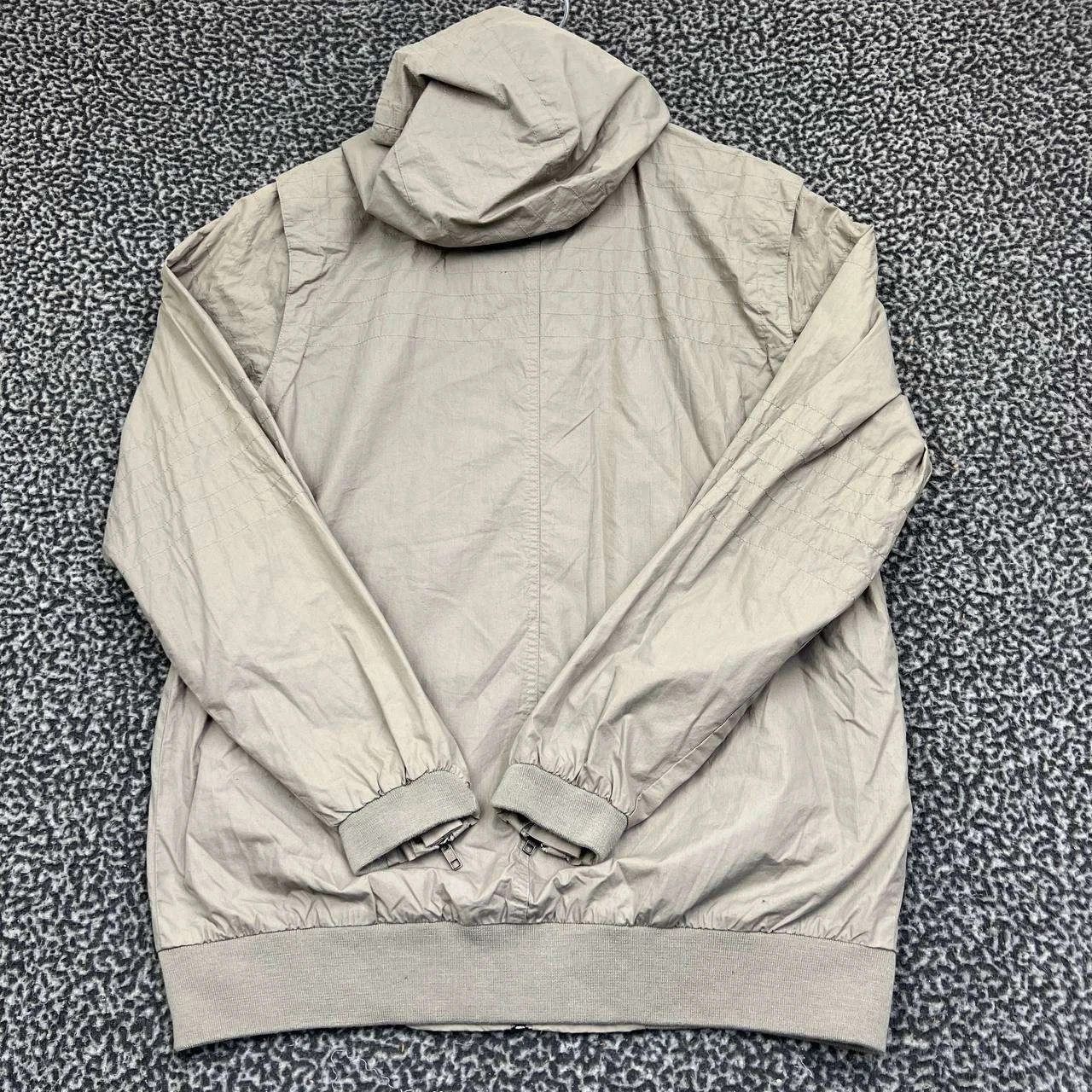 KREW Kr3w Windbreaker Jacket Men Full Zip Long Sleeve Pocket L Size US L / EU 52-54 / 3 - 3 Thumbnail
