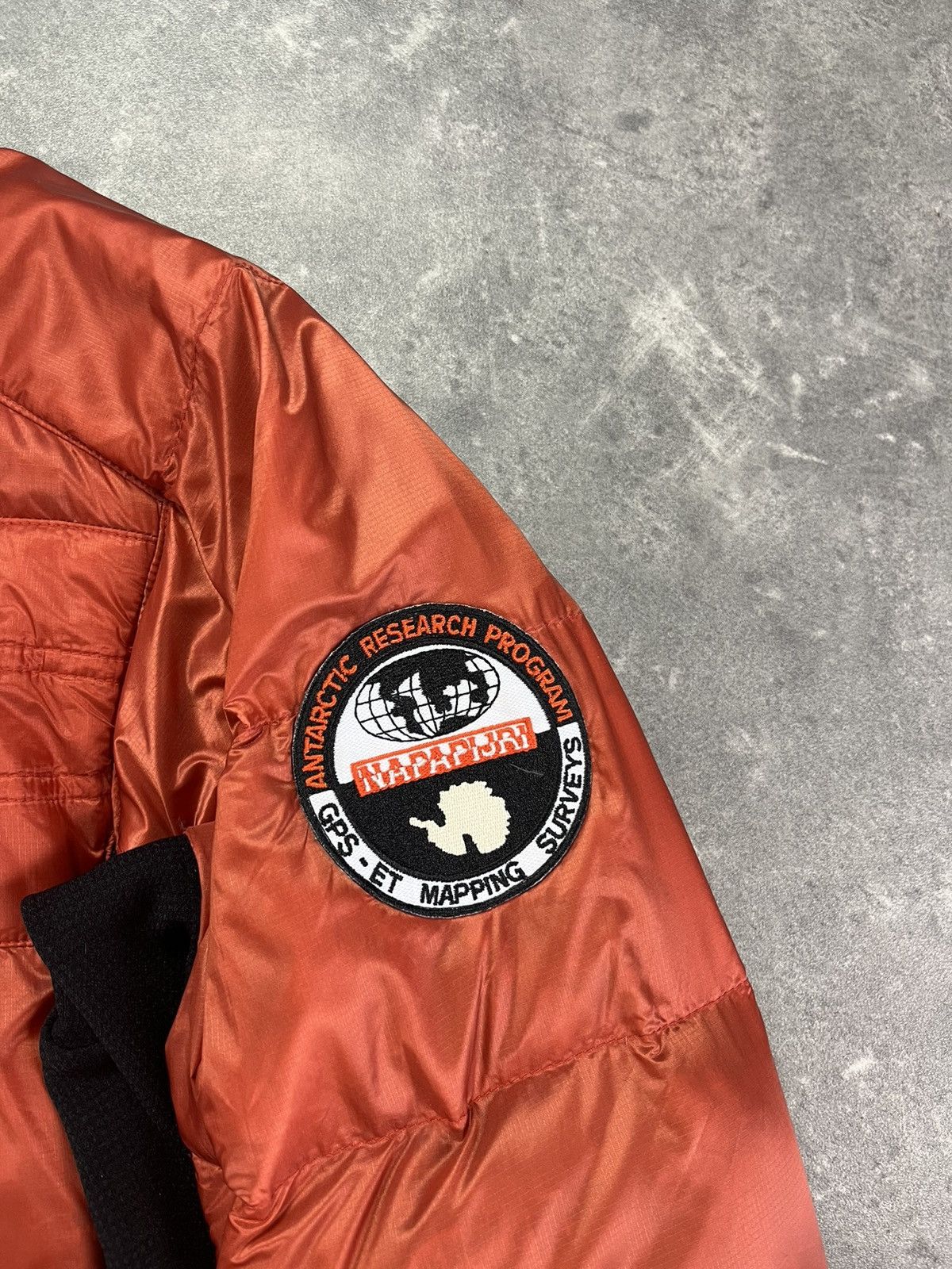 Napapijri Napapijri 800 Flag Logo Light Puffer Outdoor Jacket M L Size US L / EU 52-54 / 3 - 6 Thumbnail