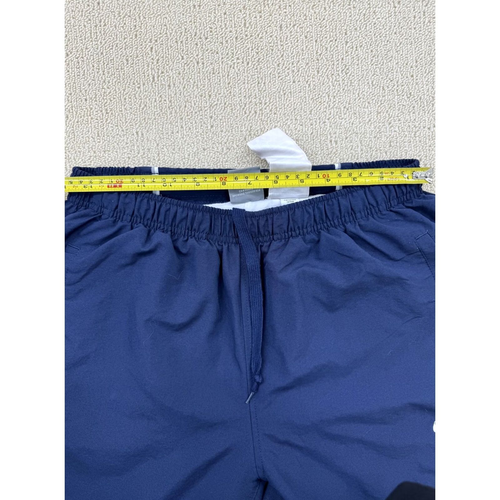 Nike Nike Men’s Navy M Pants Drawstring White Piping Solid Size 32" / US 10 / IT 46 - 7 Thumbnail