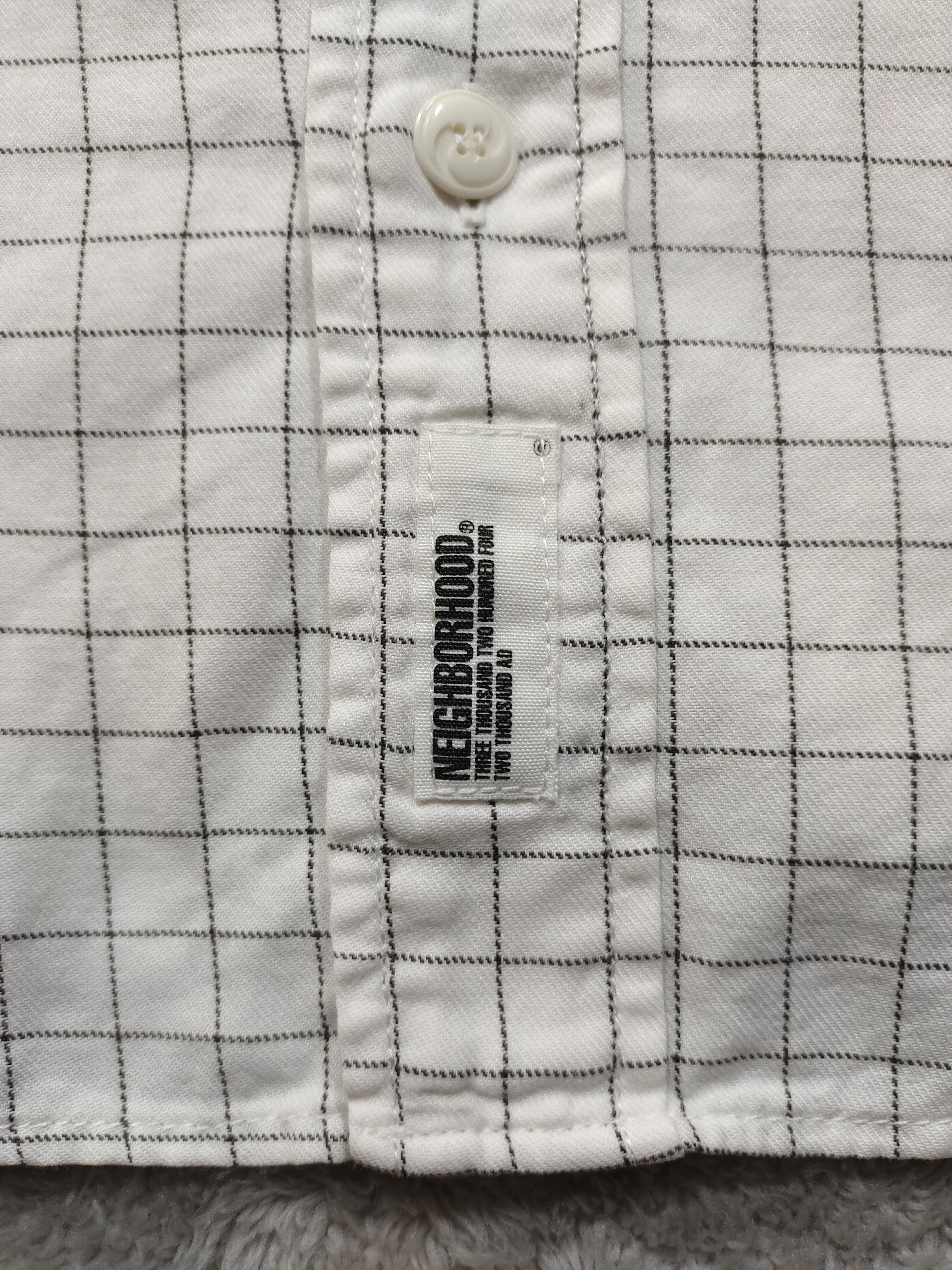 Neighborhood VINTAGE Y2K NEIGHBORHOOD CHECKERED SHIRT Size US L / EU 52-54 / 3 - 5 Thumbnail