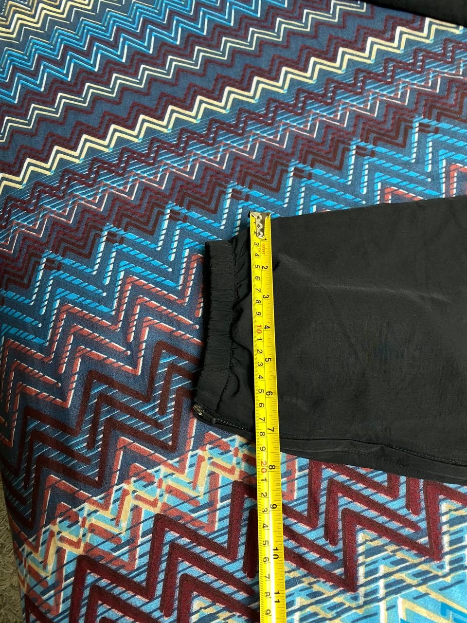 Nike × Vintage Vintage Nike Small Logo Nylon Drill Black Track Pants Size US 34 / EU 50 - 15 Thumbnail