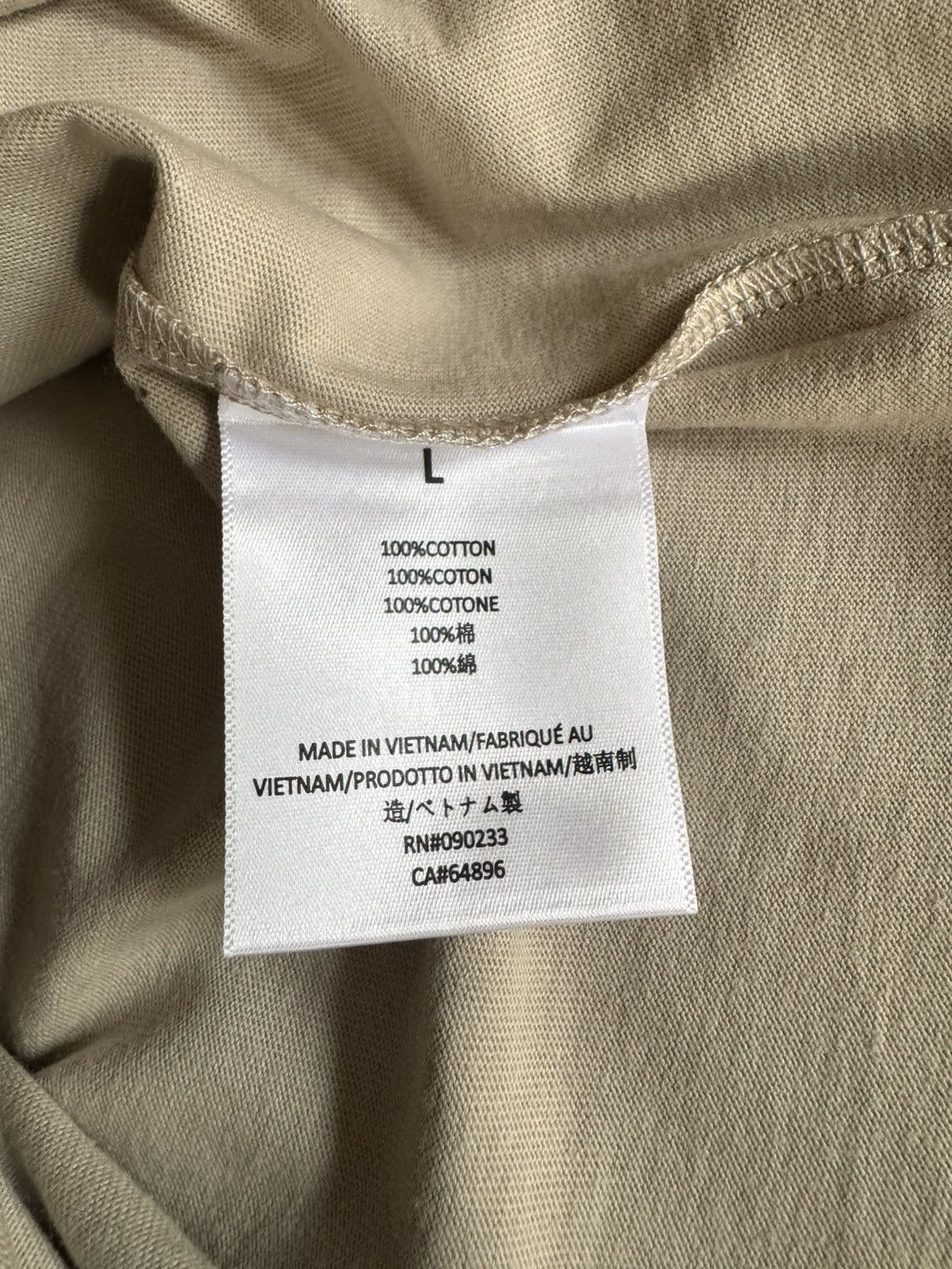 Essentials Essentials Fear of God V-Neck Tee Silver Cloud Large Size US L / EU 52-54 / 3 - 5 Thumbnail